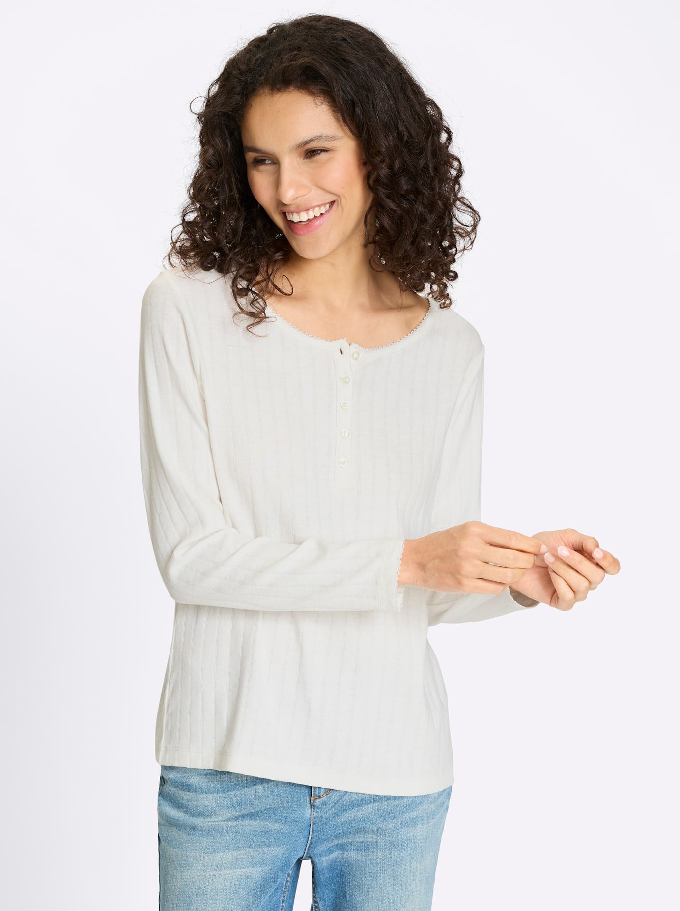 heine T-shirt à manches longues »Shirt« 1 pièces