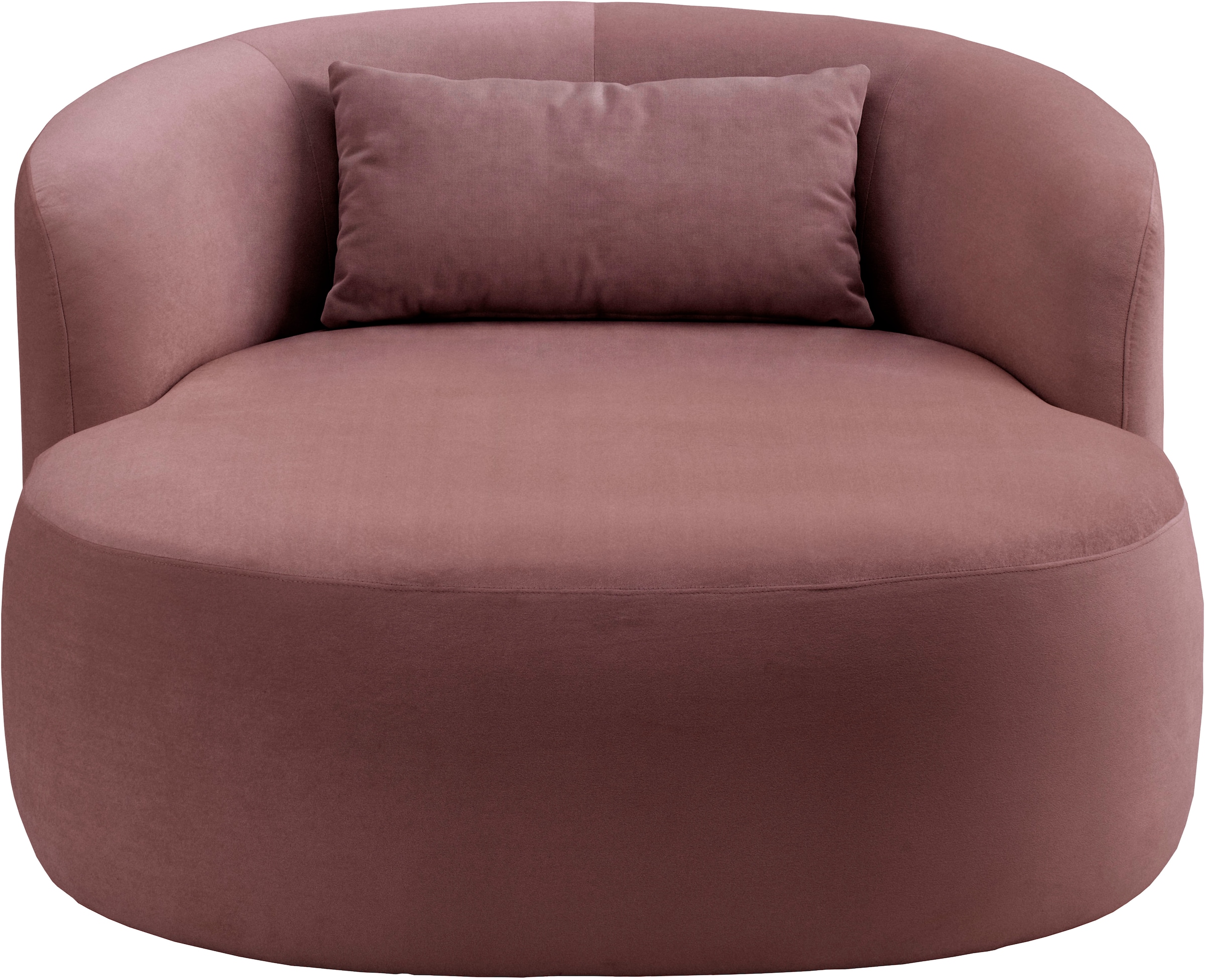 LeGer Home by Lena Gercke XXL-Sessel »Yllara, moderner Lesesessel, Loveseat mit grosszügiger Sitzfläche« mit geschwungener Rückenlehne in Samt oder Struktur
