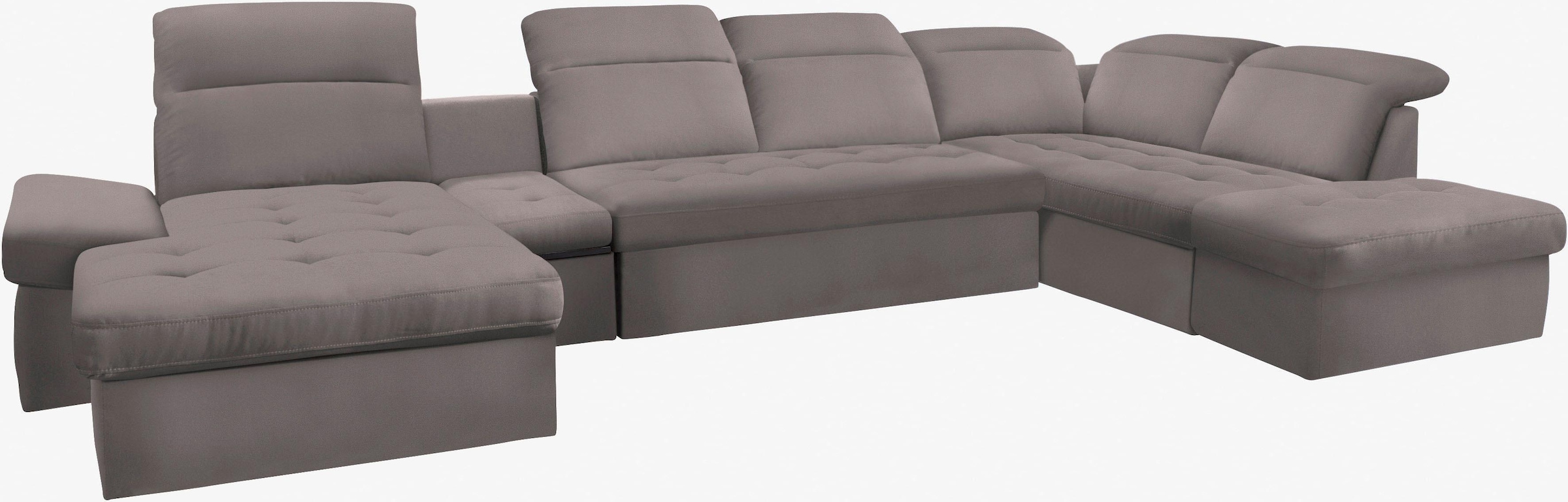 sit&more Paysage de salon »Stardust U-Form« inklusive Kopfteilverstellung, Armlehnenfunktion und Tischelement