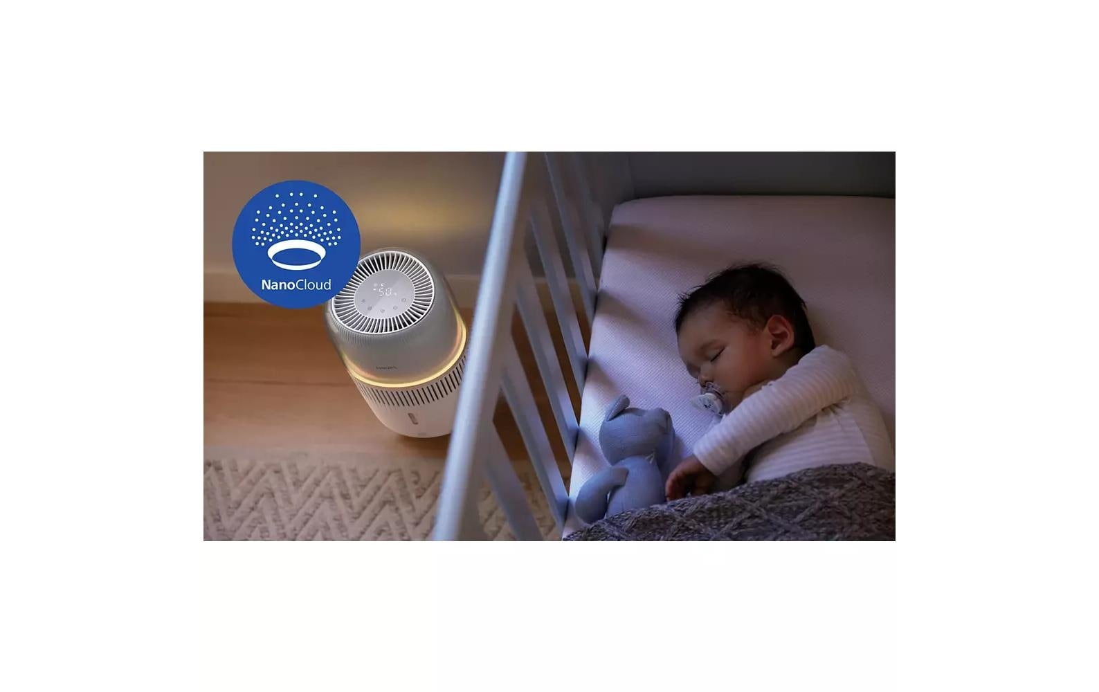 Philips Luftbefeuchter »HU5710/03 5000 Series« 4,5 l Wassertank für 56 m² Räume, mit NanoCloud Technologie