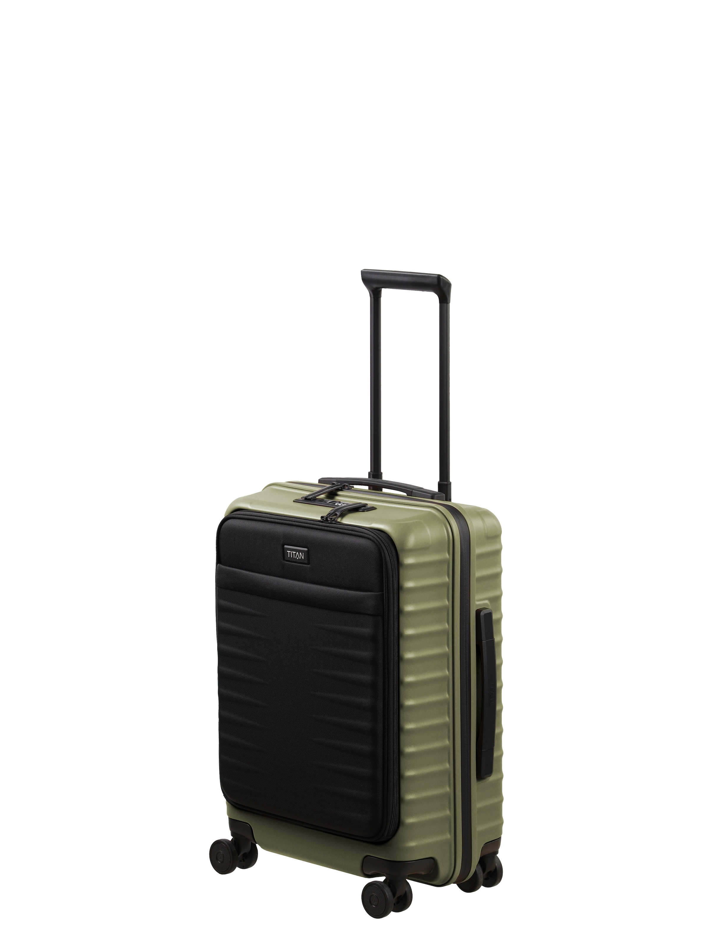 TITAN - Made in Germany Trolley »UPGRADE Koffer Hartschale« 38 litre 4 Rollen avec surface résistante aux rayures et compartimentage intérieur astucieux