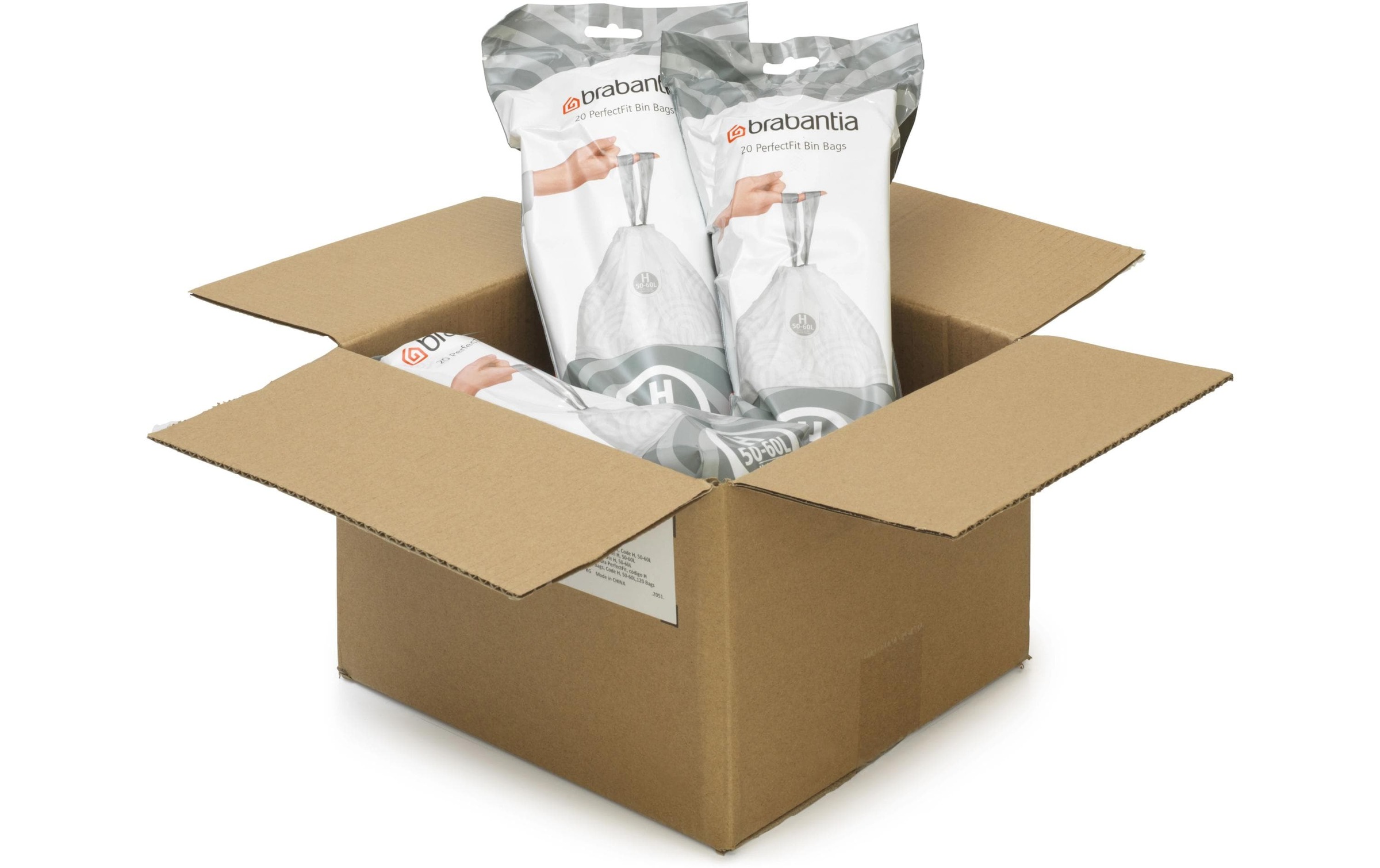 Brabantia Poubelle »PerfectFit H 50-60 l, 120 Stück«