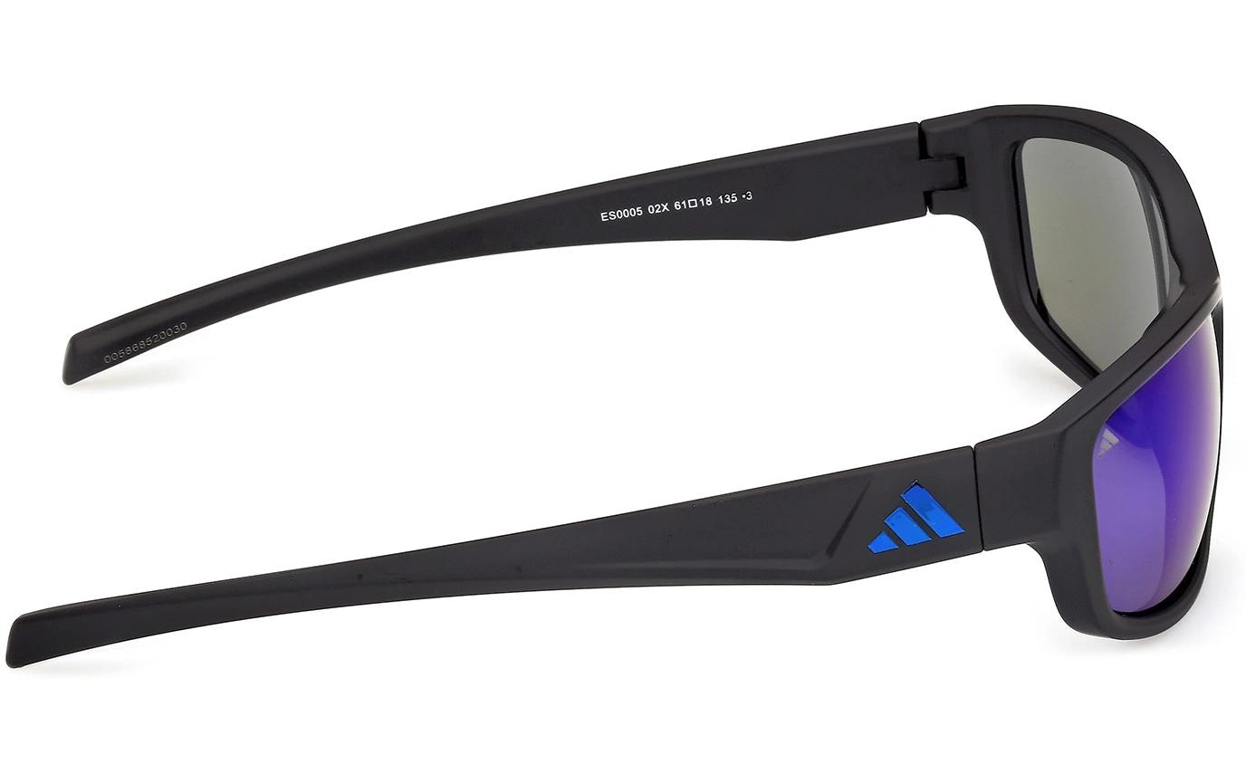adidas Performance Sportbrille »ES0005 Matte Black, Blue Mirror« UV Schutz