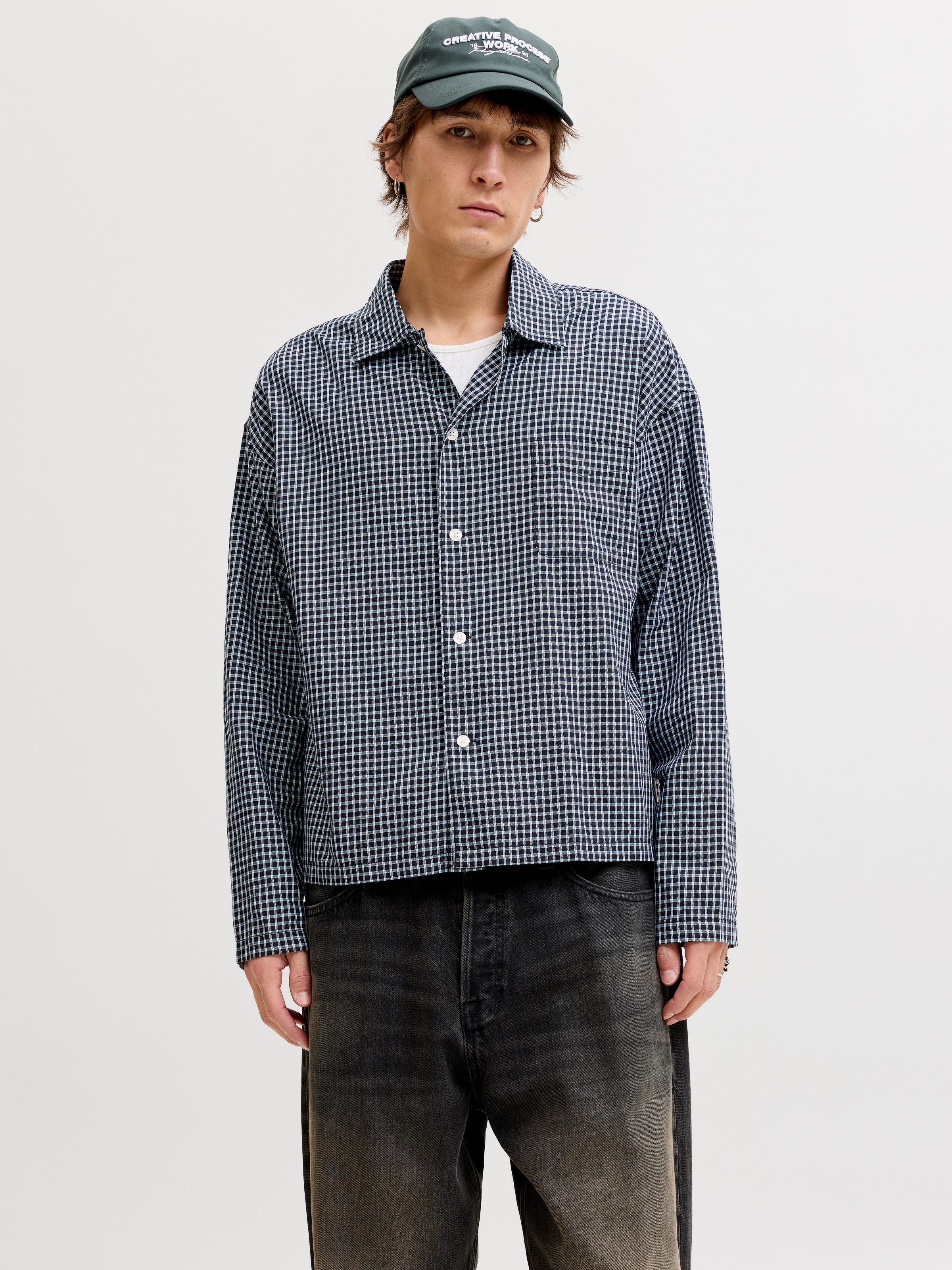 Jack & Jones Langarmhemd »JORAUSTIN CLEAN CHECK SHIRT LS SN«