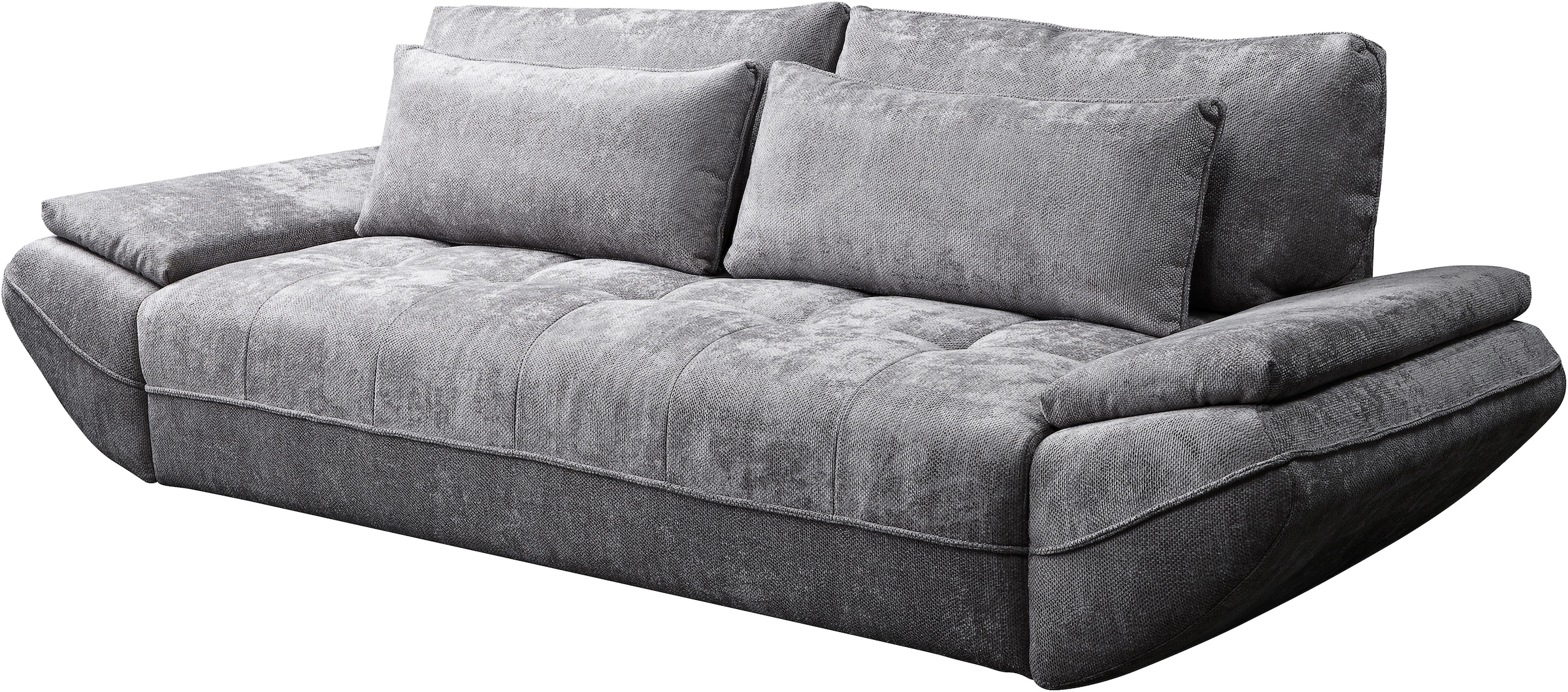 exxpo - sofa fashion Canapé Big »Elma Mega Schlafsofa, Breite 280, bequem und komfortabel« incl. fonction lit et coffre, grand confort d'assise, matelassage sur l'assise