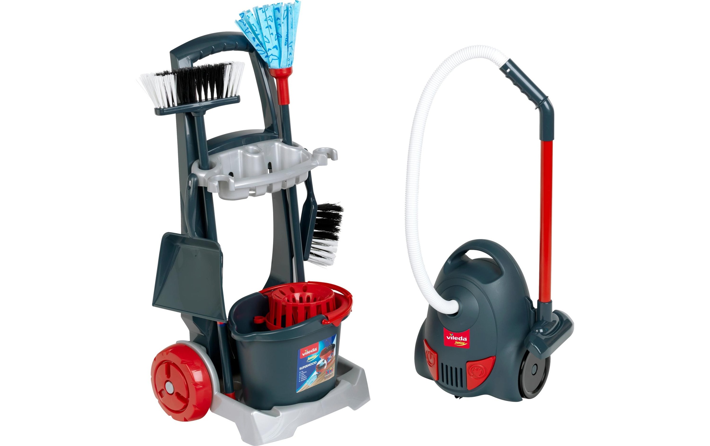   Aspirateur pour enfants »Klein-Toys Vileda mit Putzwagen, 7-tlg.«