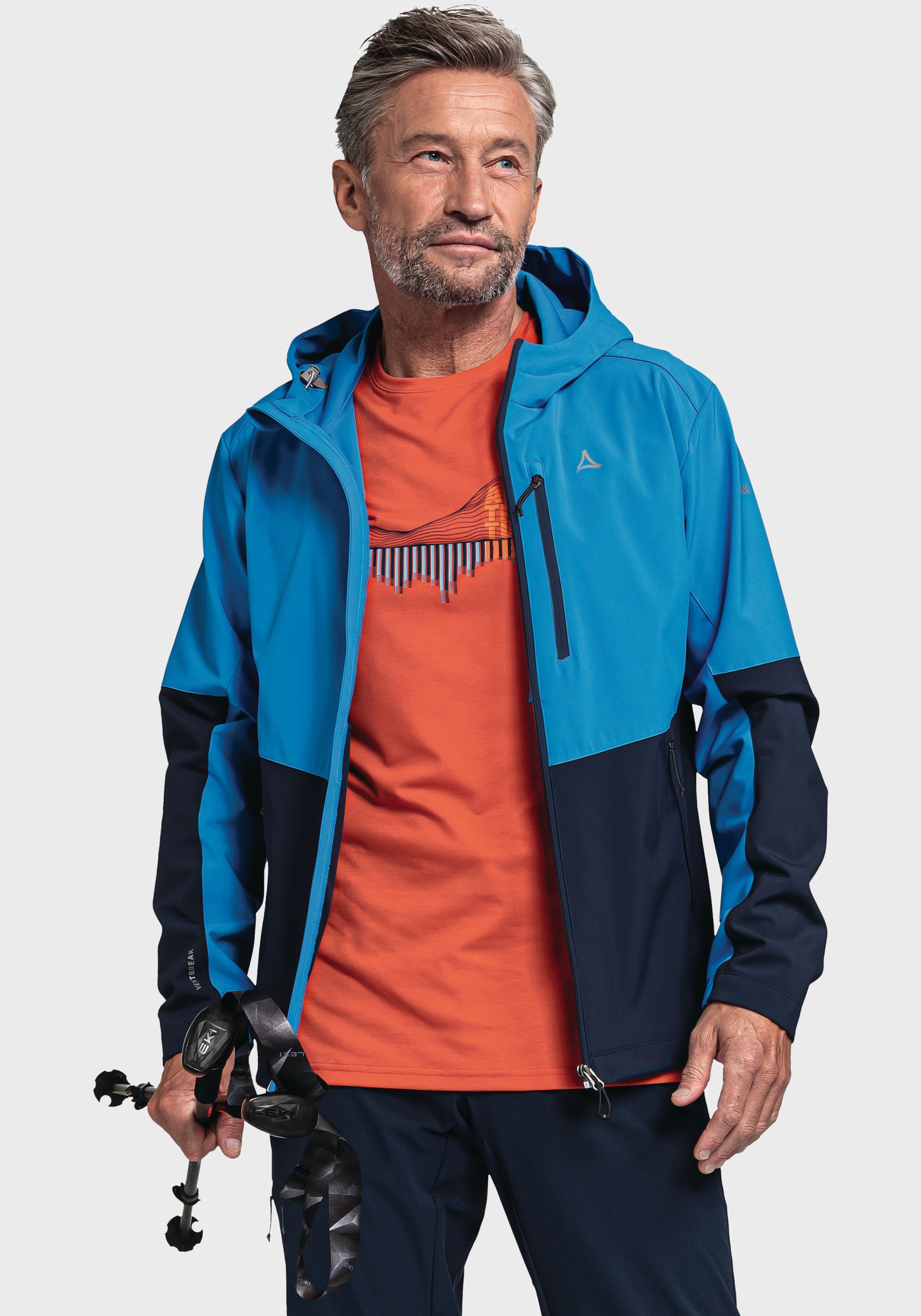 Schöffel Outdoorjacke »Softshell Jacket Tonion M« mit Kapuze