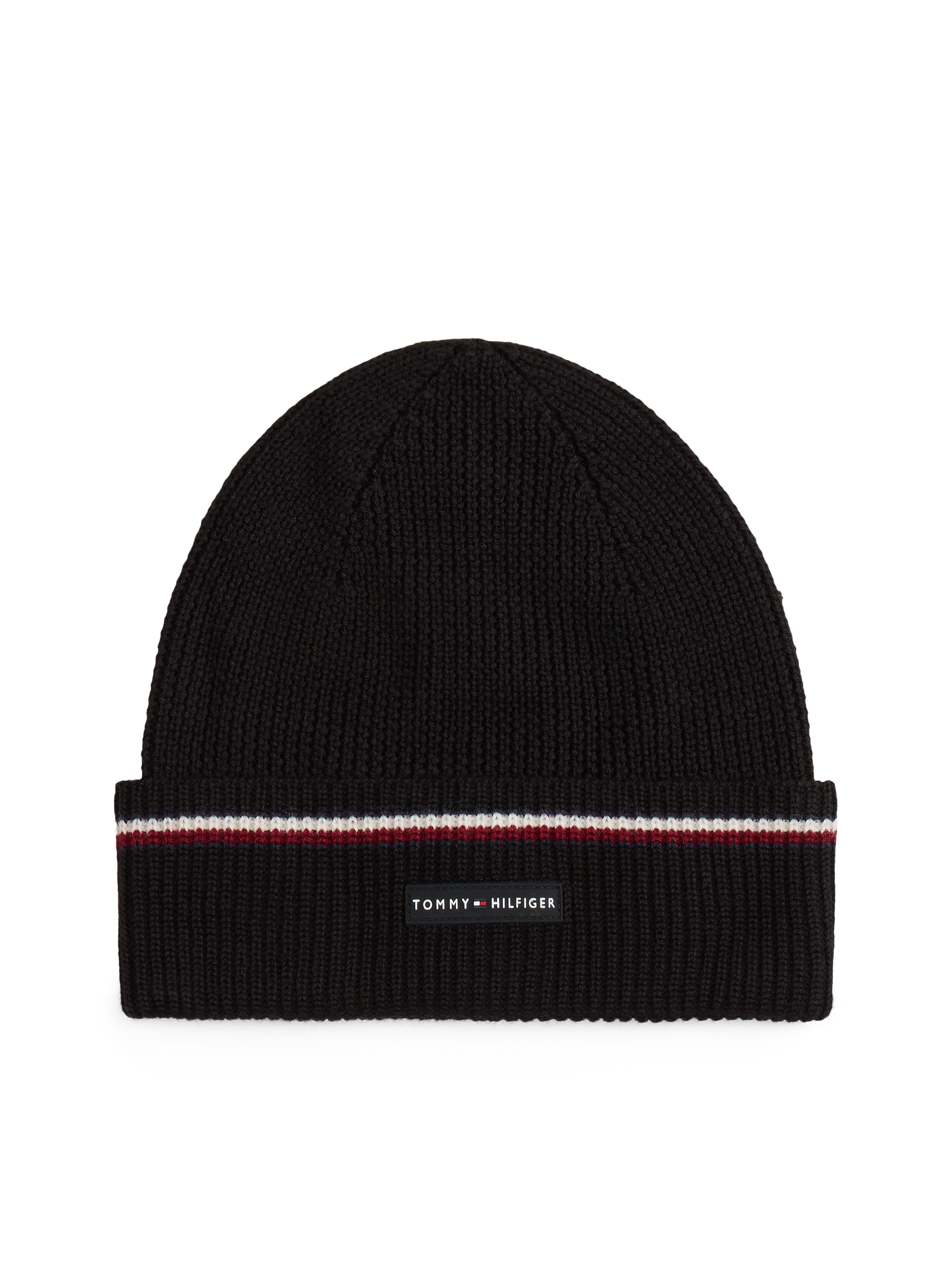 Tommy Hilfiger Bonnet »TH RWB BEANIE & SCARF« in Geschenkbox, aus Wollmix