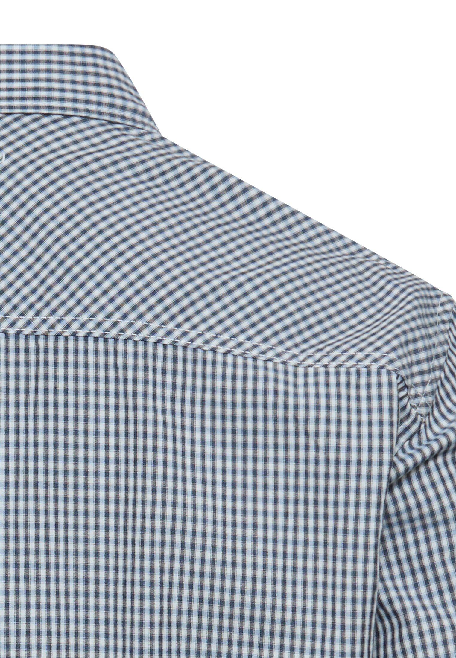 camel active Chemise à carreaux Langarm, mit Button-Down-Kragen