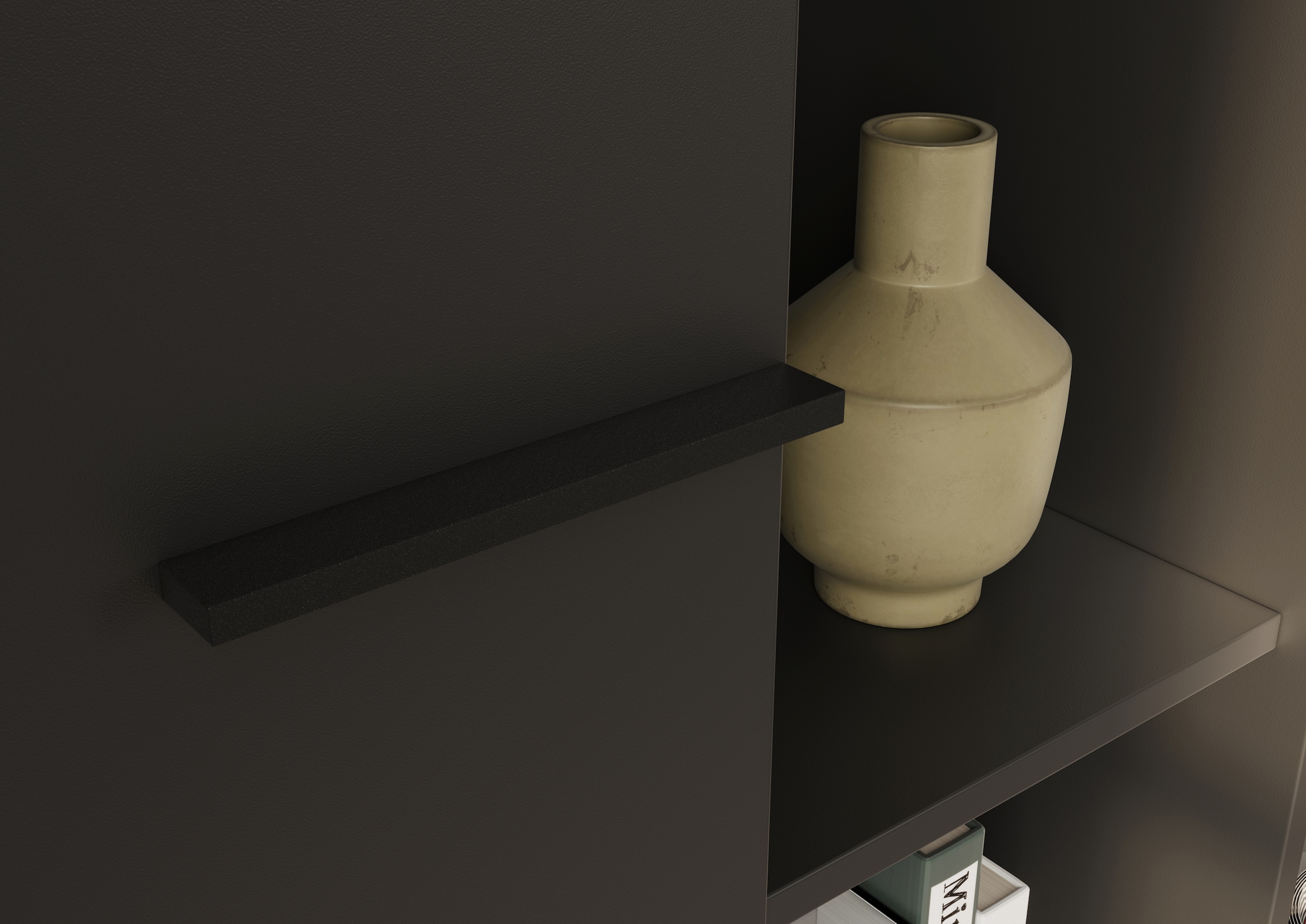 GERMANIA Ensemble de meubles de bureau »GW-Rovigo« 3 cuis tlg. Schreibtisch mit Knieblende, Made in Germany