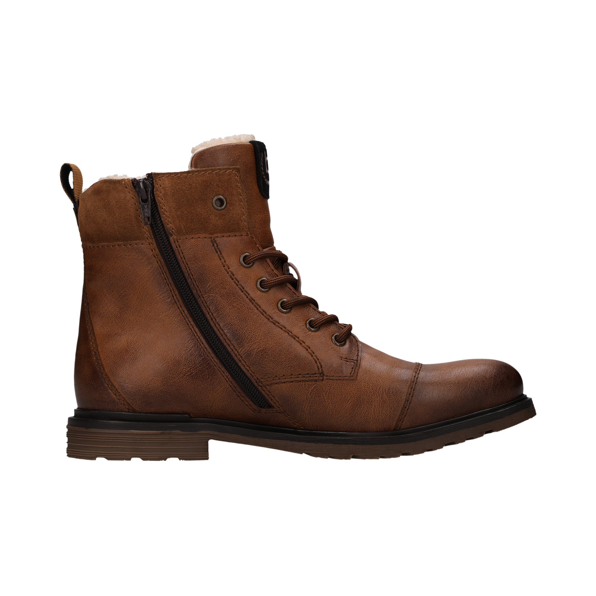 bugatti Bottines à lacets  Bottines à lacets, bottes d'hiver avec doublure chaude