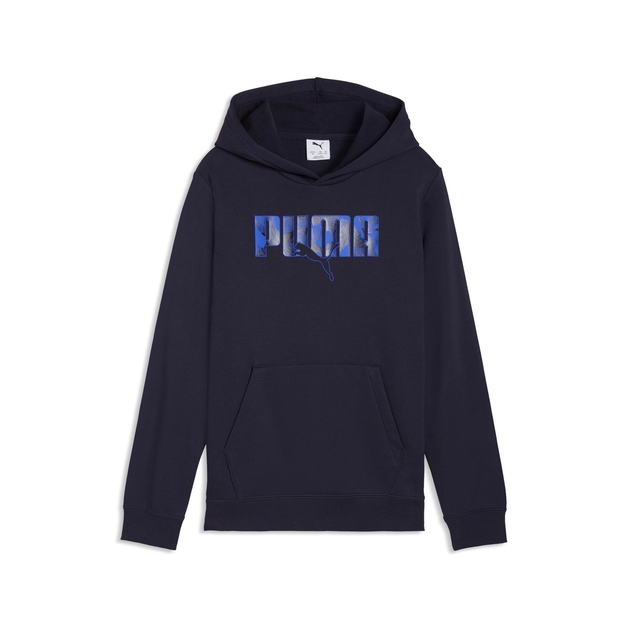 PUMA Kapuzensweatshirt »ESS LOGO LAB STORY 2 HOODIE TR B«, für Jugendliche, mit Kapuze, mit Kängurutasche, Regular Fit
