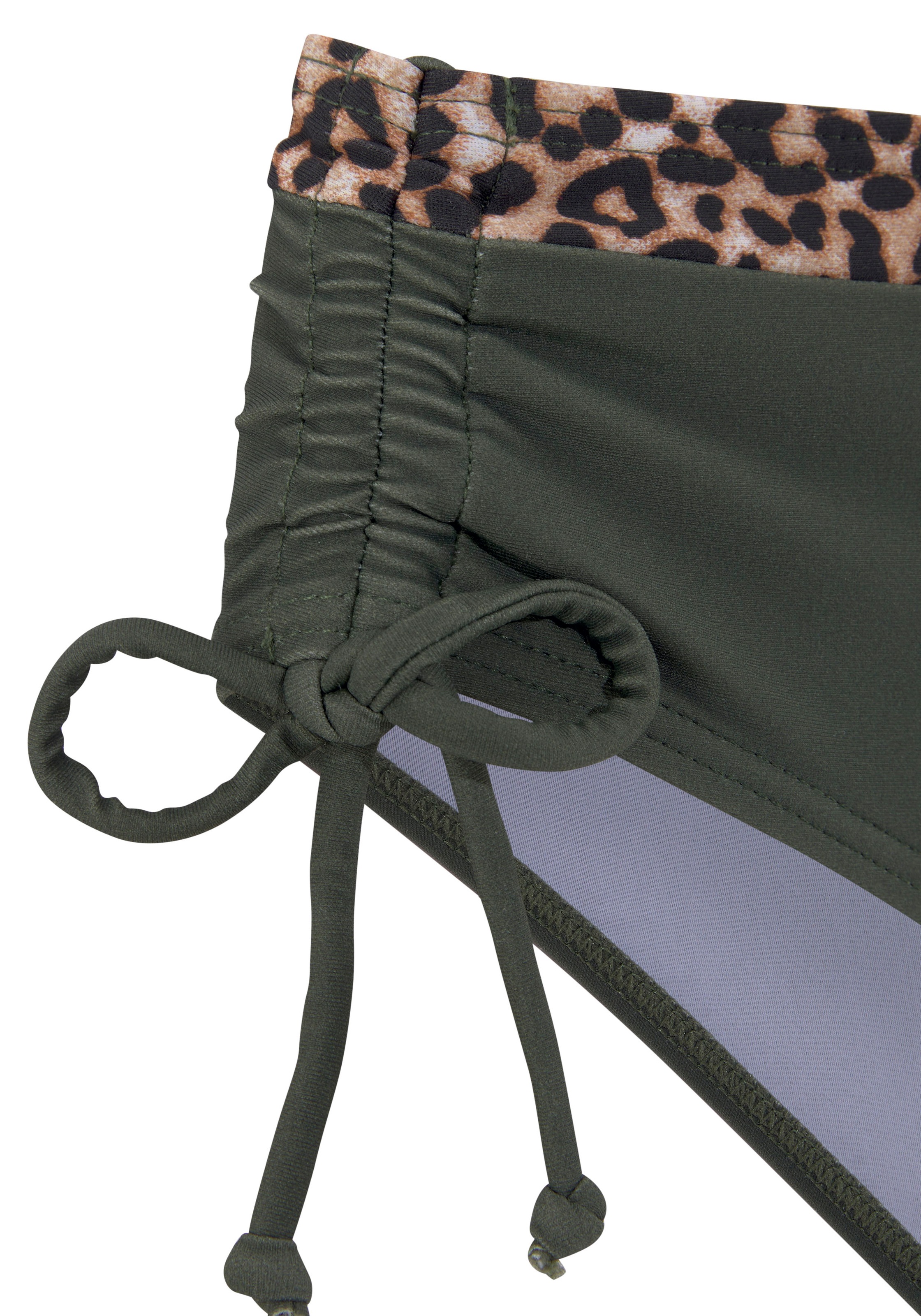 LASCANA Pantalon de bikini »Adelin« mit bedruckten Einsätzen