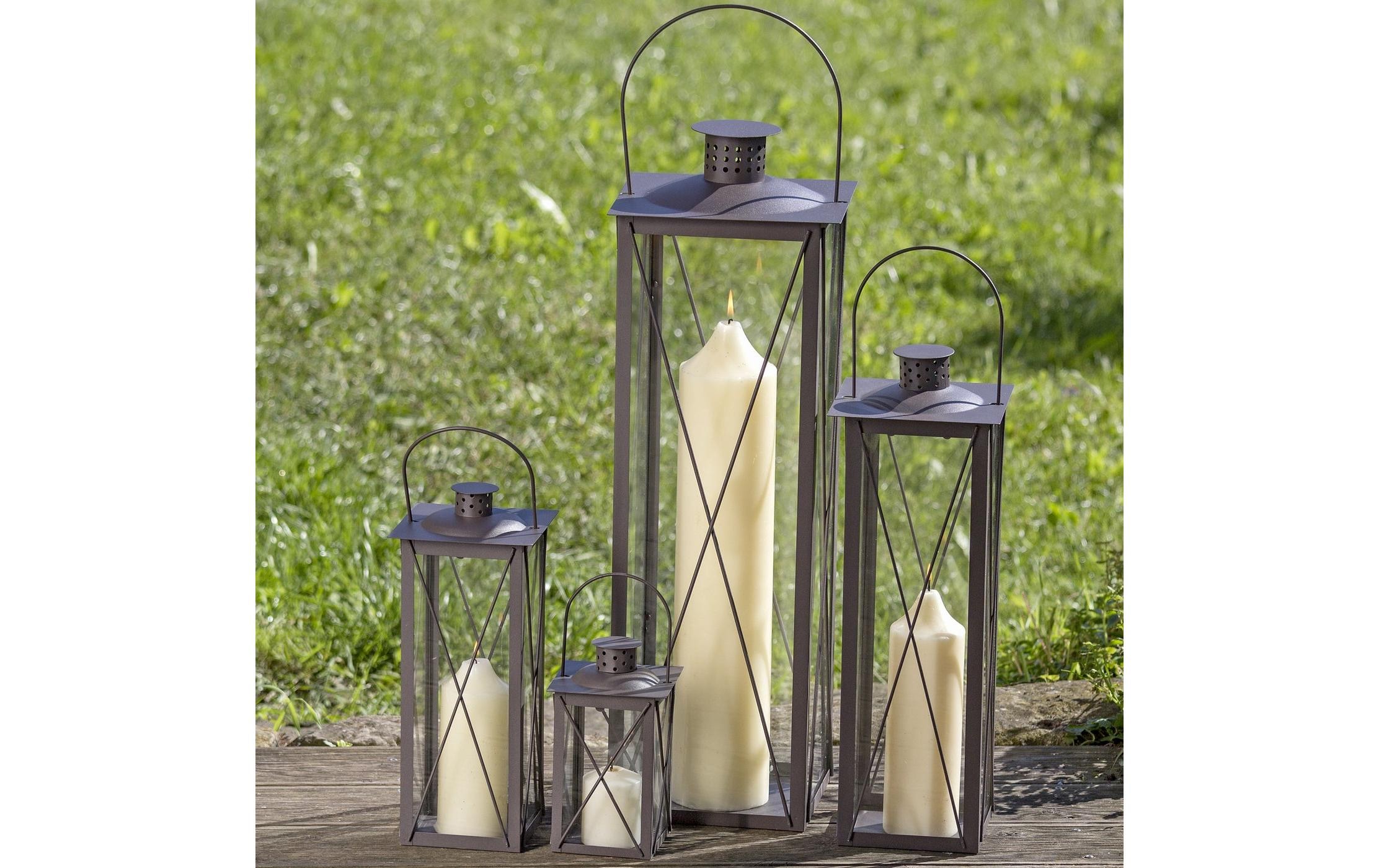 BOLTZE Lanterne à bougie »Farol 4-teilig«