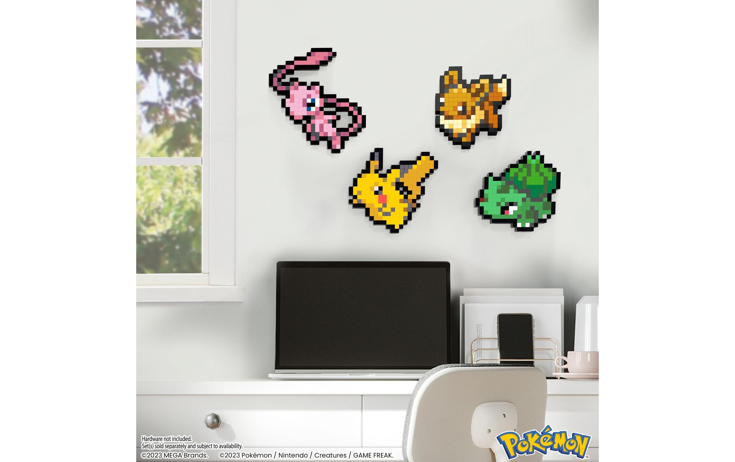 MEGA Spielbausteine »Pokémon Evoli Pixel Art«