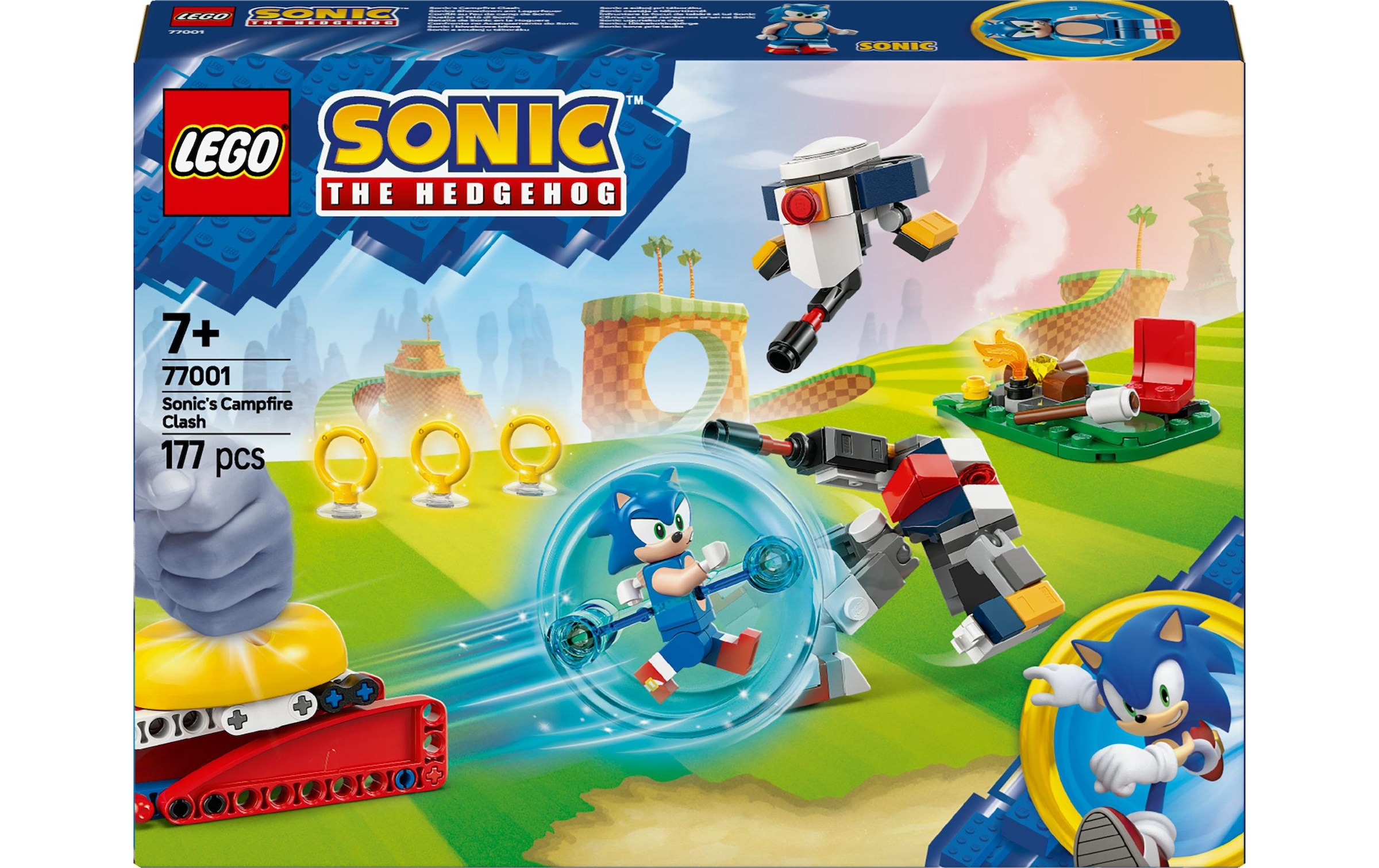 LEGO® Spielbausteine »Sonic Sonics Showdown am Lagerfeuer 77001«
