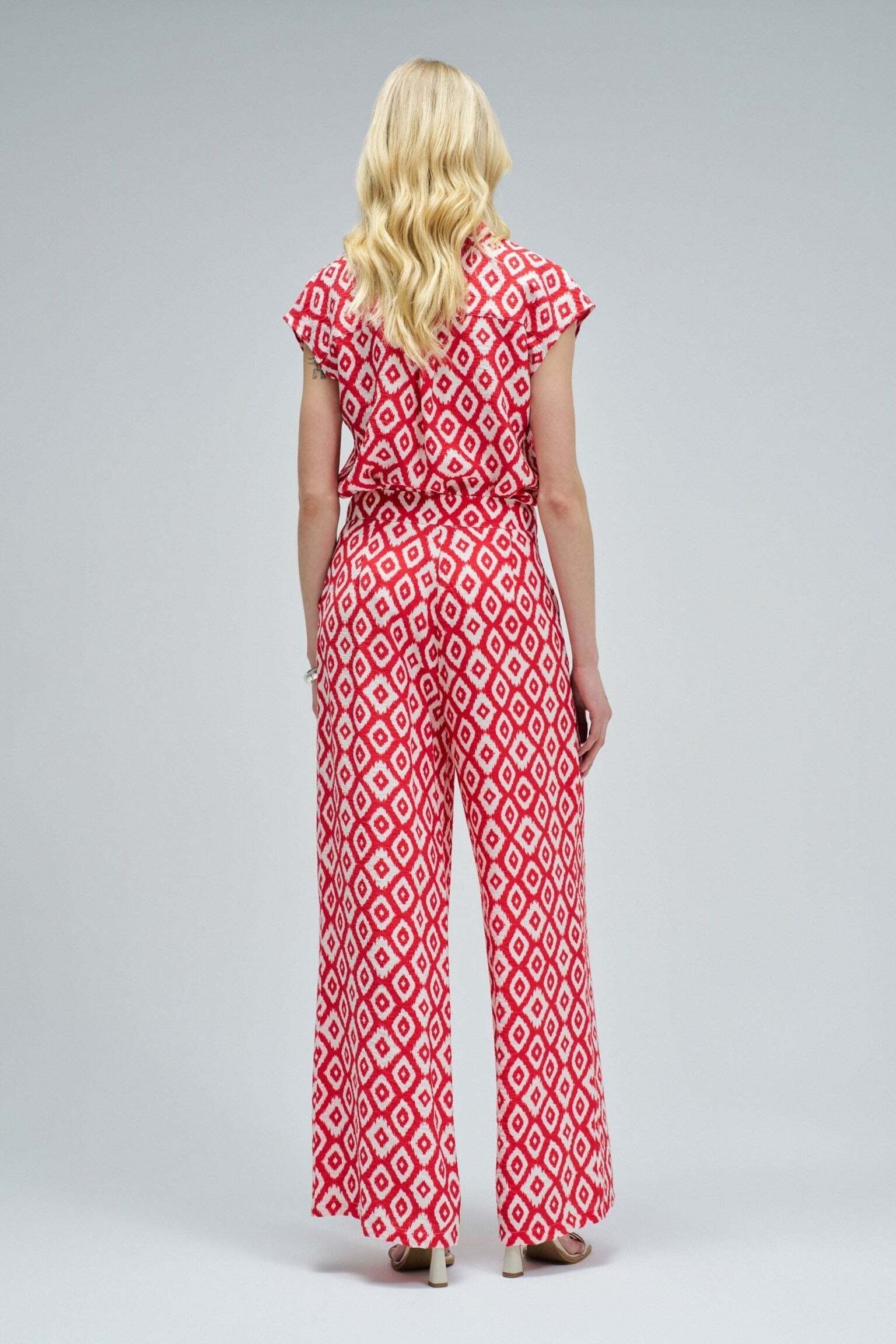 Salsa Pantalon en tissu »Salsa Jeans Stoffhose Print Hight Rise«