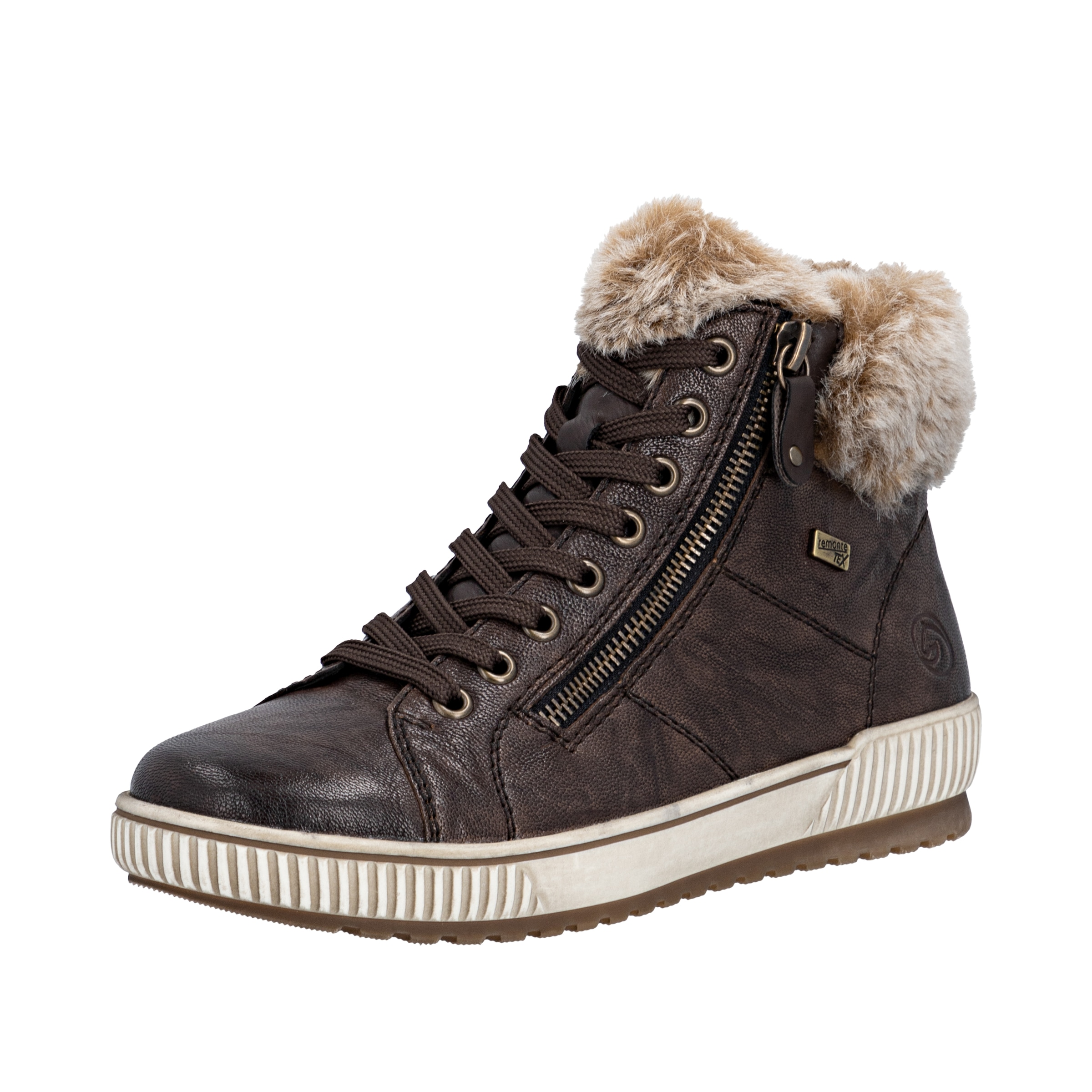 Remonte Bottes d'hiver  plateforme, chaussure outdoor à lacets avec membrane TEX déperlante