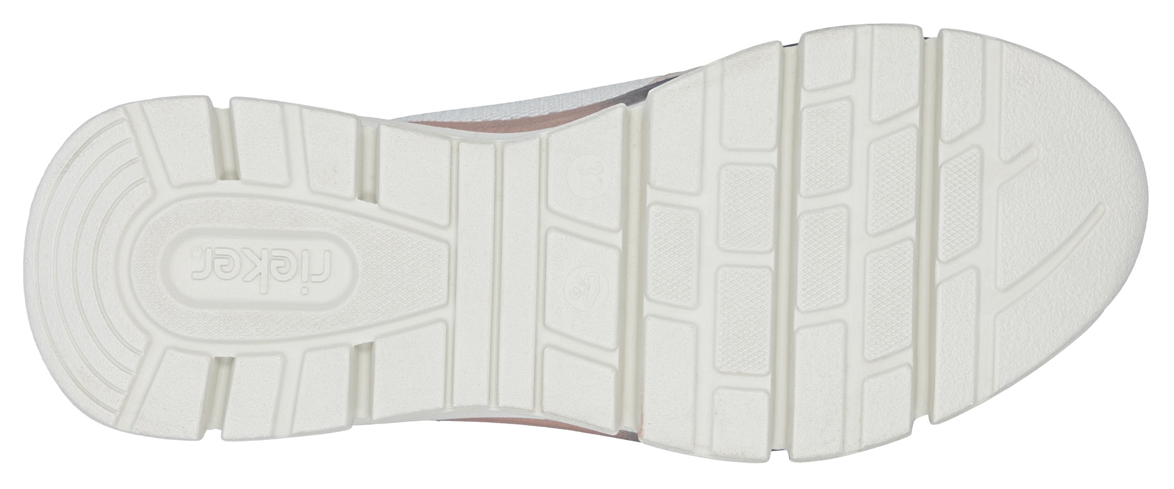 Rieker Schlupfboots  , Keilabsatz, Freizeitschuh, High Top-Sneaker, Reissverschluss