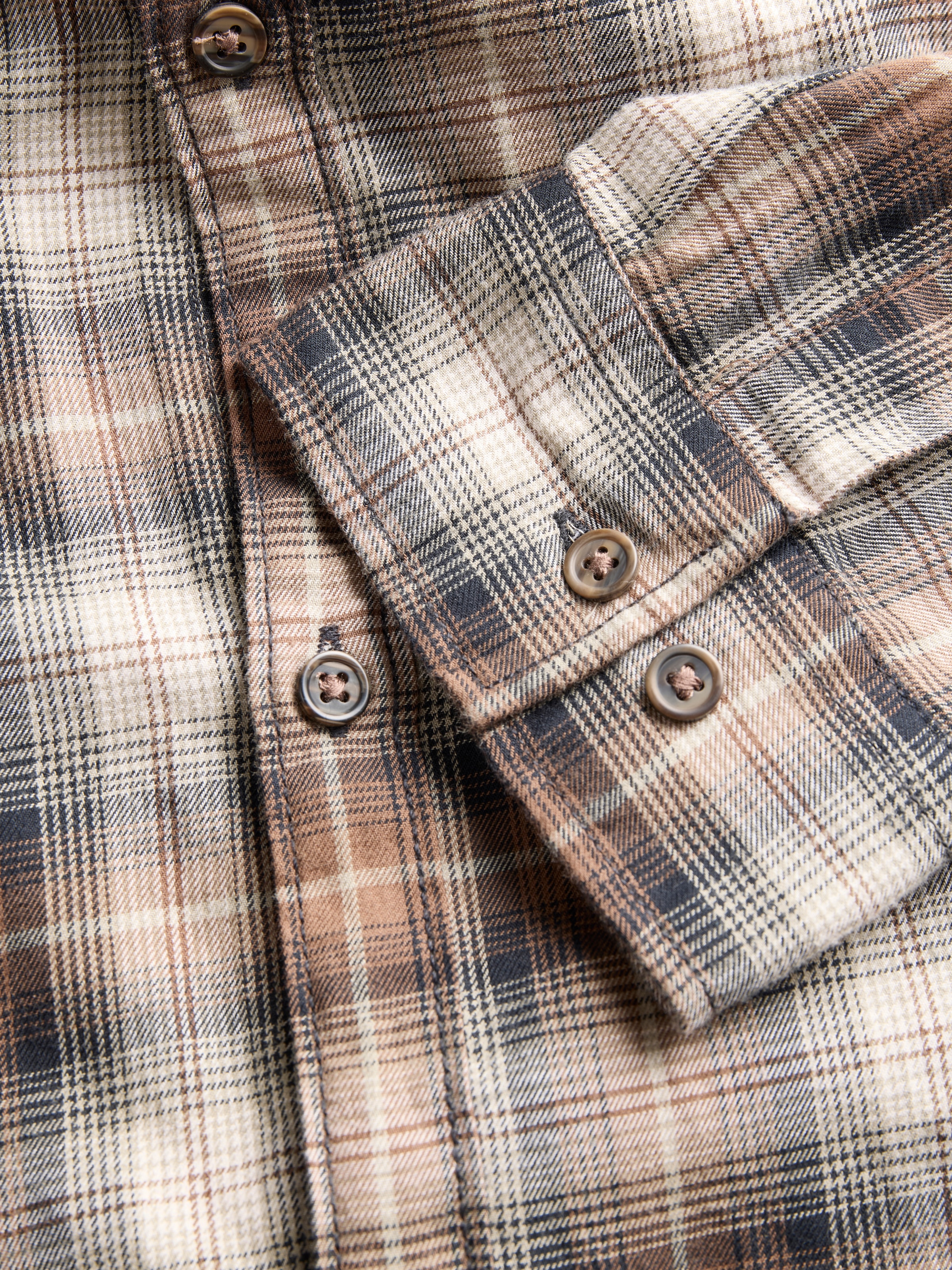 Jack & Jones Chemise à manches longues »JJJAMES FLANNEL SHIRT L/S« coton, coupe régulière