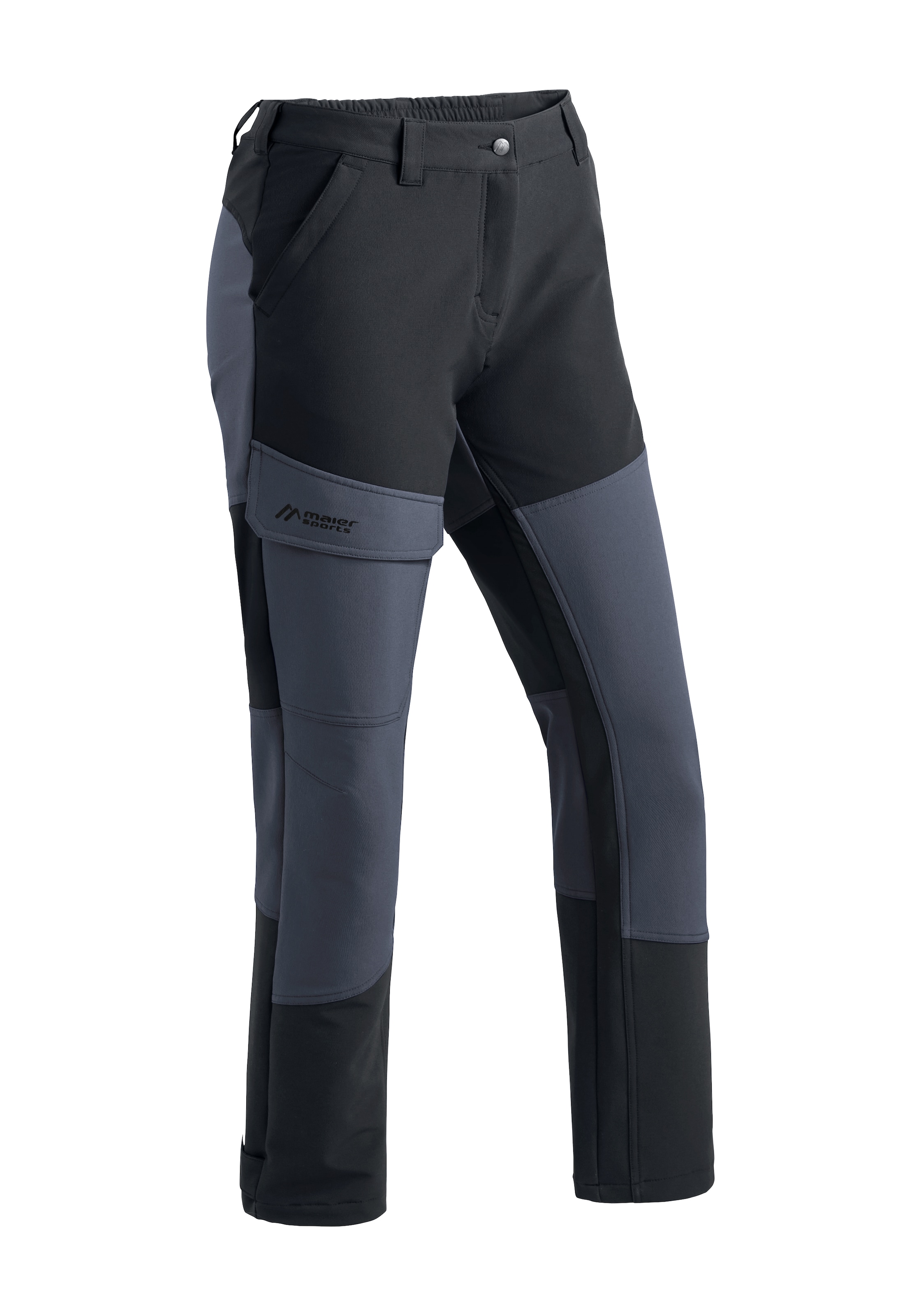 Maier Sports Outdoorhose »DA-HOSE EL. FLEECEFLEX W«  mit mSTRETCH Tec 4, wasserabweisend, aus Polyester und Elasthan