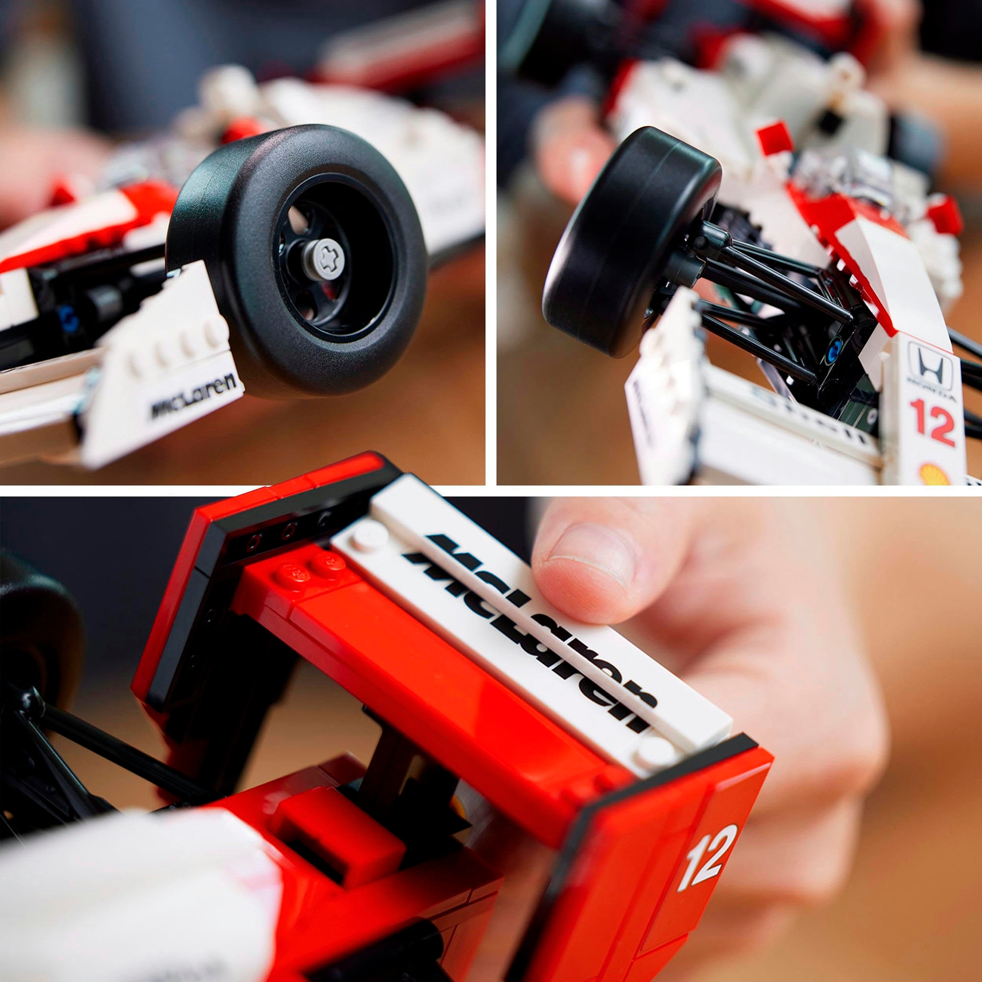 LEGO® Konstruktionsspielsteine »McLaren MP4/4 & Ayrton Senna (10330), LEGO® Icons« Made in Europe
