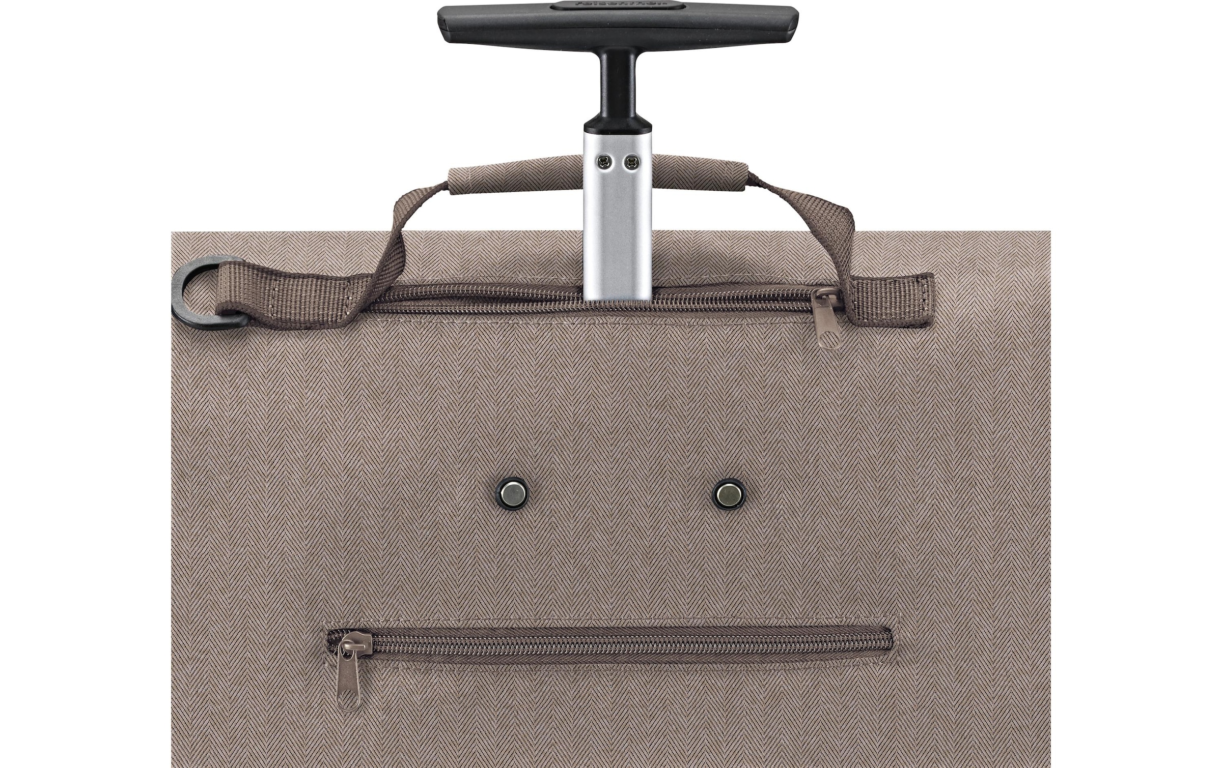 REISENTHEL® Einkaufstrolley »Trolley M Frame Herringbone Mokka«