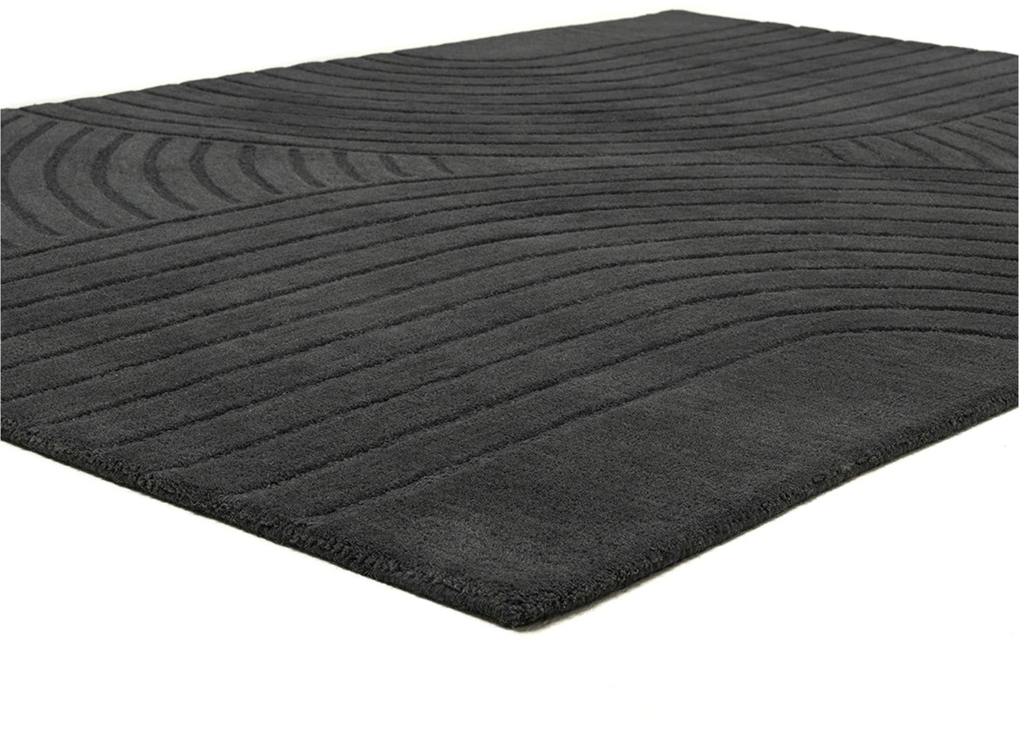 my home Tapis en laine »Gabbo Design, Handgefertigt, Teppich,  reine Wolle,« Rectangulaire 14 mm Höhe Hoch-Tief-Effekt, reine Wolle, Scandi-Look, Naturfaser