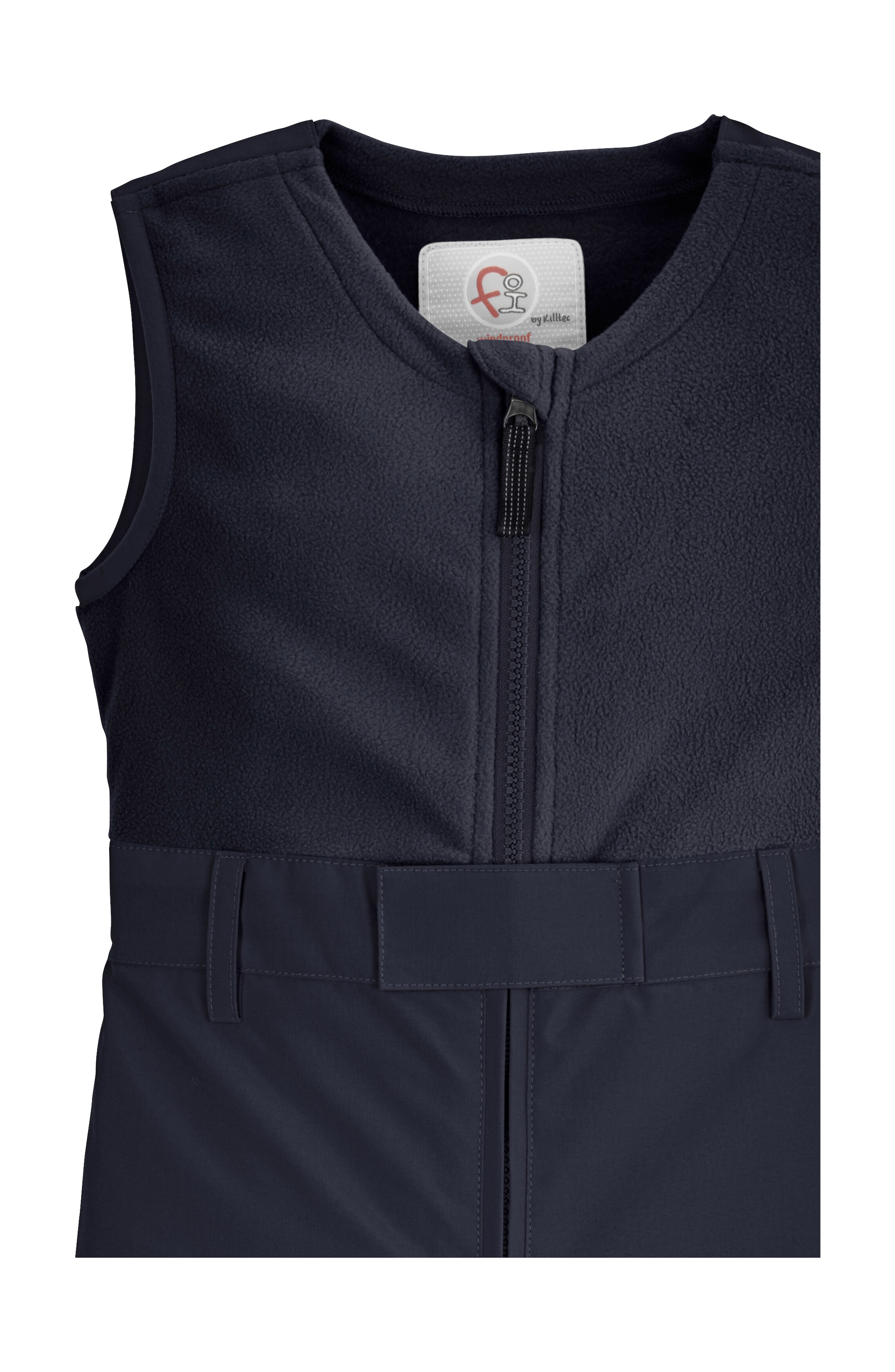 first instinct by killtec Pantalon de ski »FISW 34 MNS SKI PNTS«  Wasserdichte, wärmende Latzhose mit Schneefang und Grow-Up-Funktion