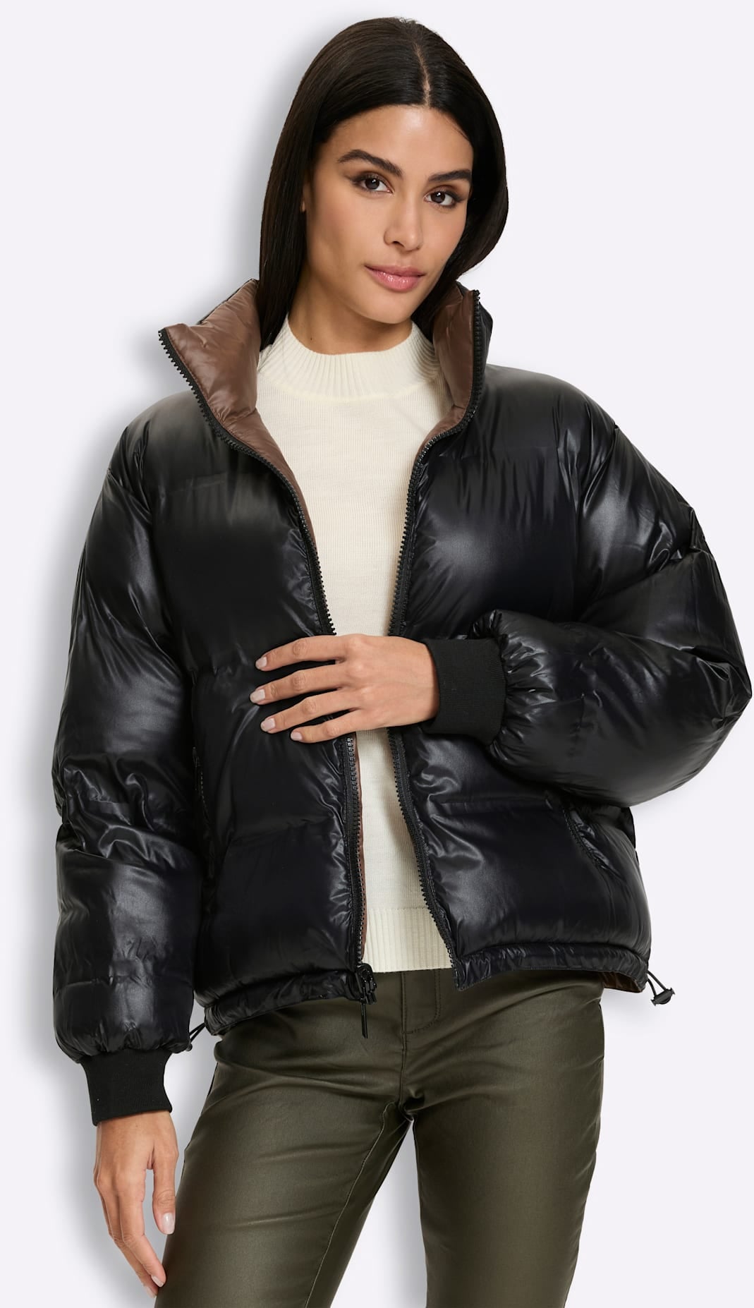 heine Veste réversible sans capuche