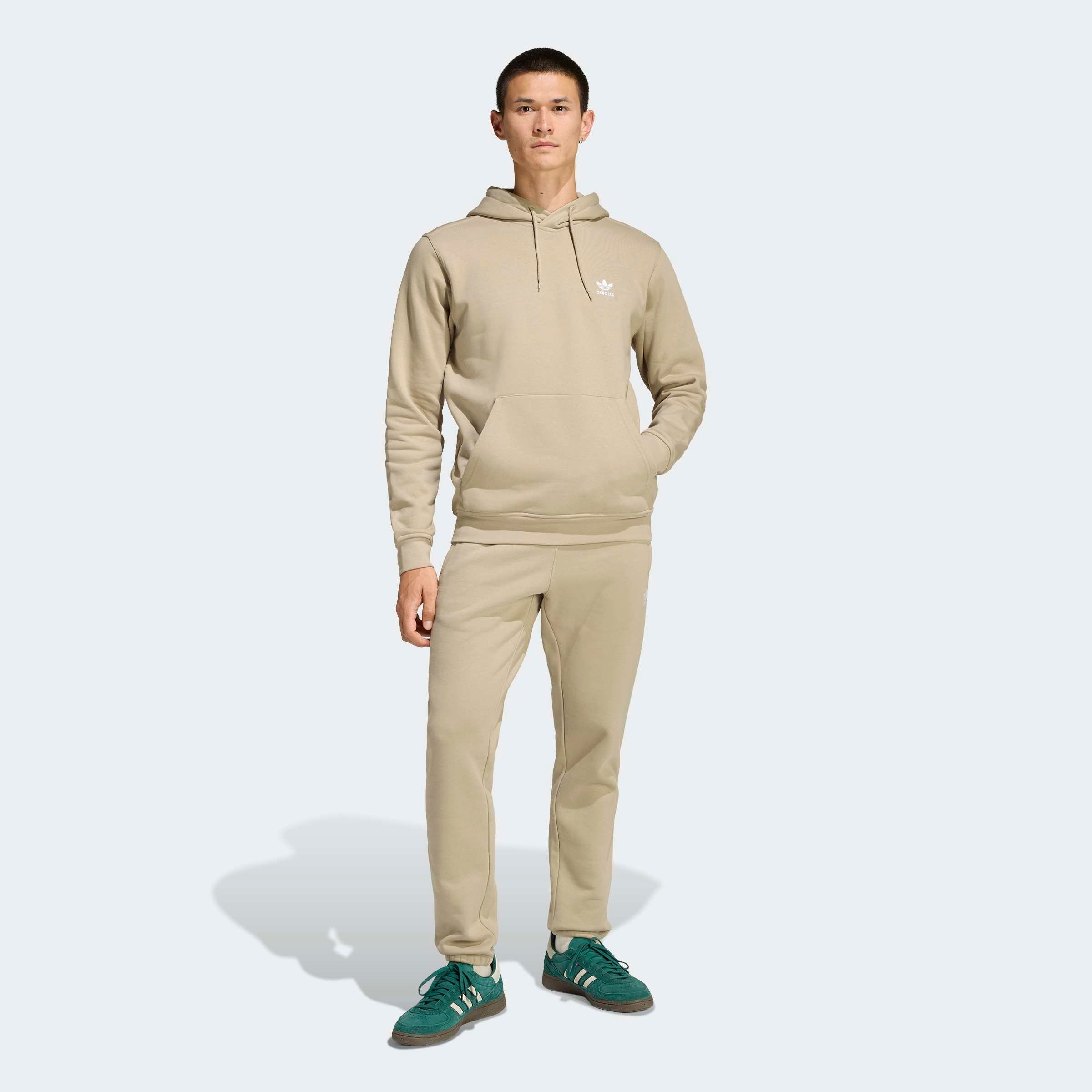 adidas Originals Sweat à capuche »TREFOIL ESSENTIALS HOODIE«, Basic Hoodie, Kapuzenpullover mit Logo
