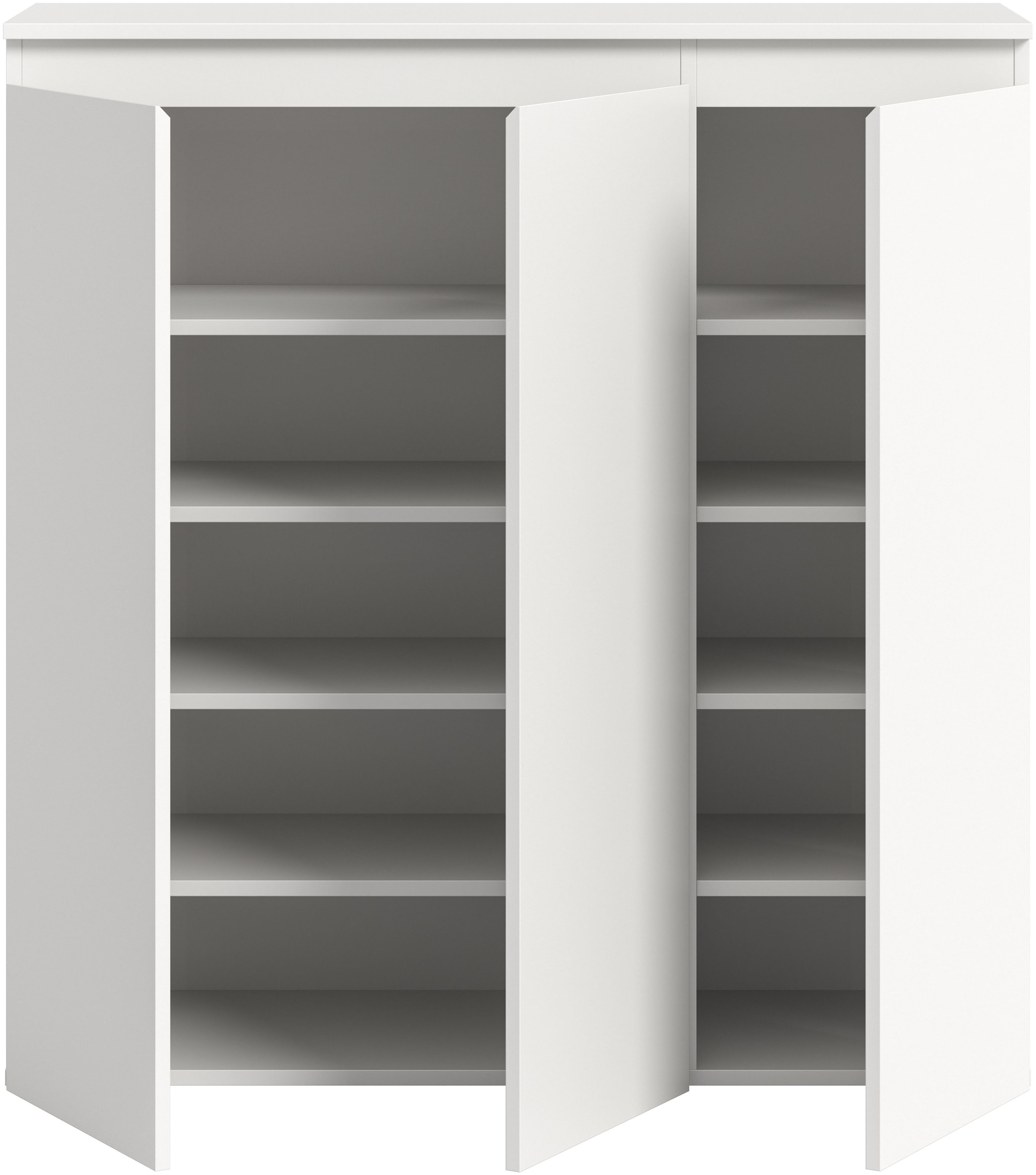 Home affaire Armoire multi-usages »CIPELA, 105x111 cm, viel Stauraum, variable Einlegeböden, universal« in vielen verschiedenen Trendfarben verfügbar, 1 cuis tlg. Schuhschrank, Kleiderschrank, Universalschrank, Aktenschrank, Schrank