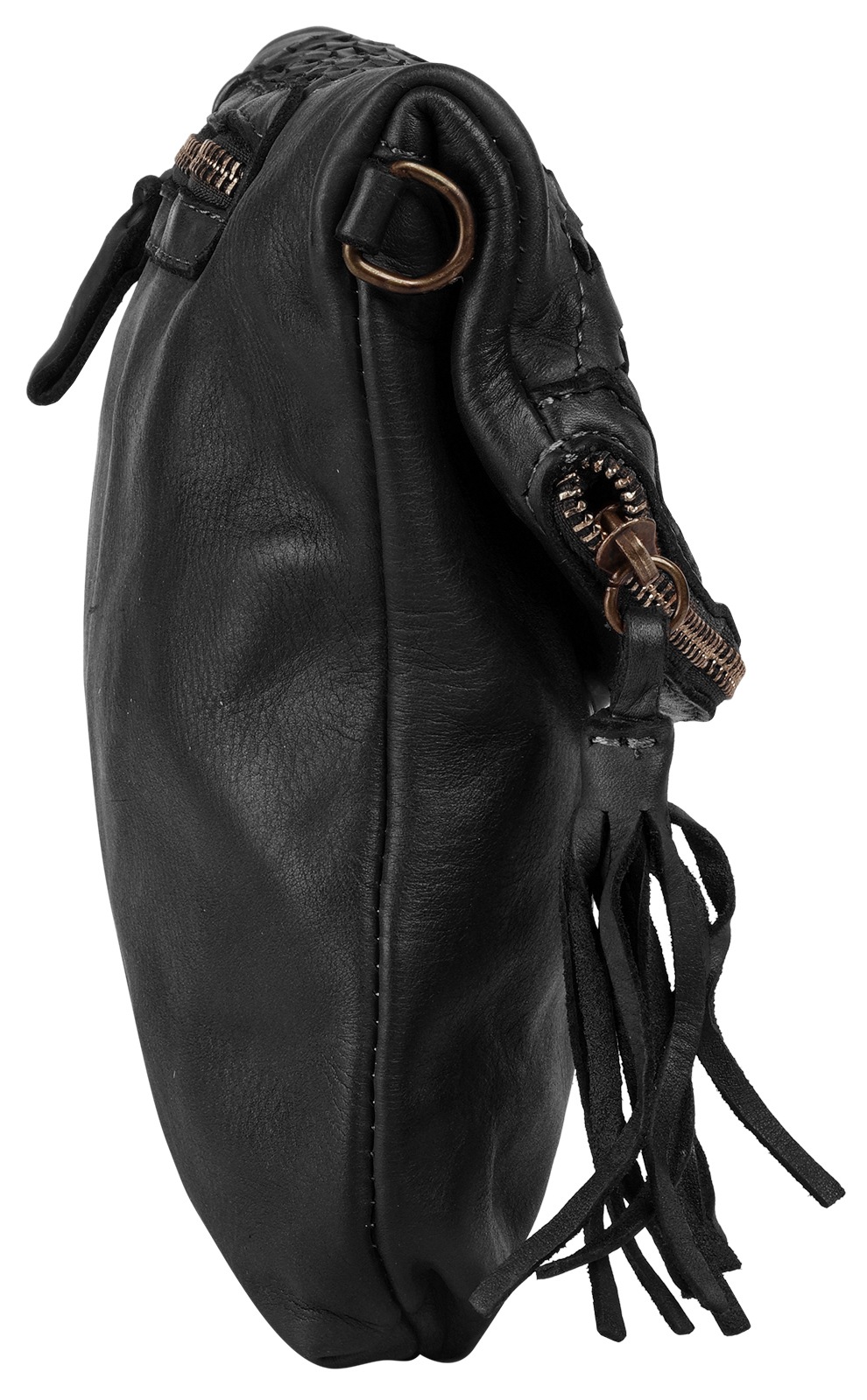 Samantha Look Sac à bandoulière echt Leder, Made in Italy