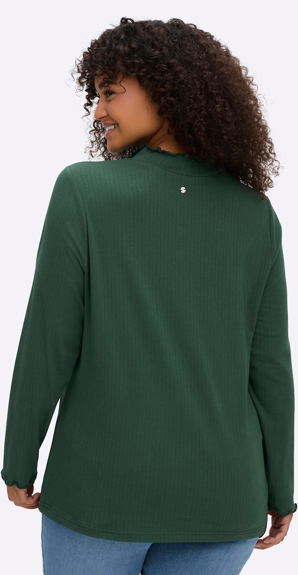 Sheego T-shirt à col montant »Shirtrolli« 1 cuis tlg.