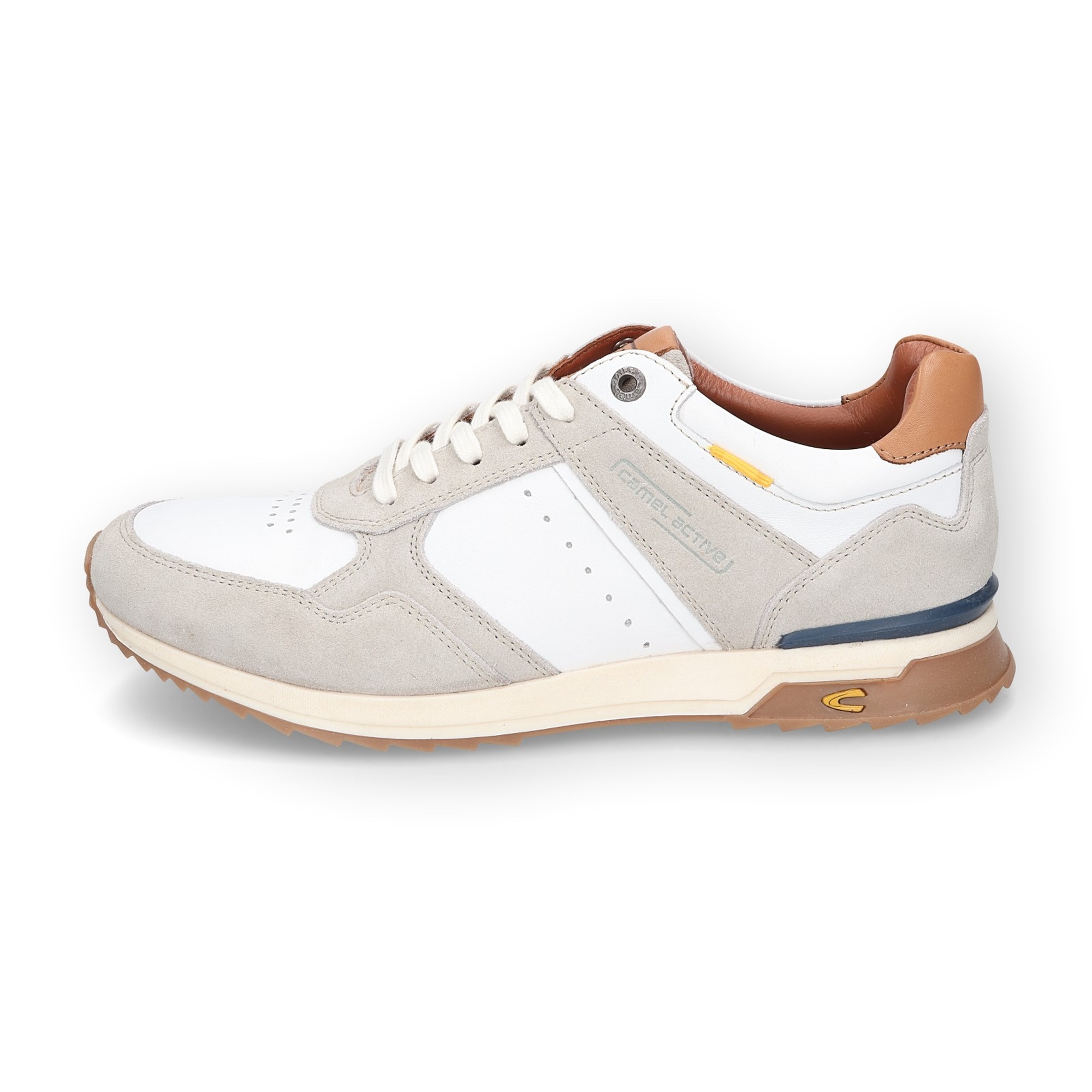 camel active Sneakers  Runner Sneaker, chaussure à lacets, chaussure de loisirs avec empiècement contrastant