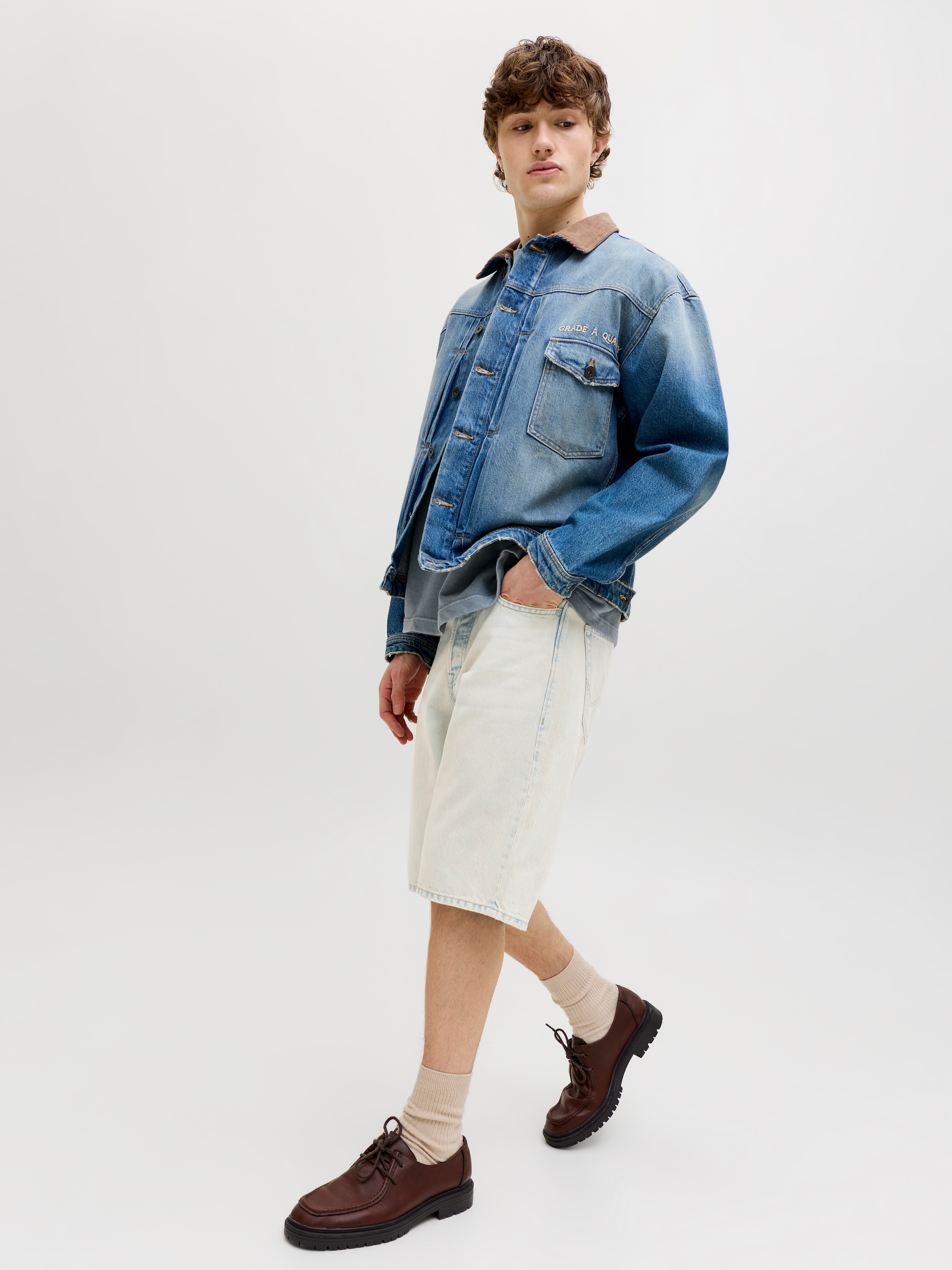 Jack & Jones Short de détente »JJIALEX JJORIGINAL SHORTS SBD 300 SN«  coton, coupe décontractée