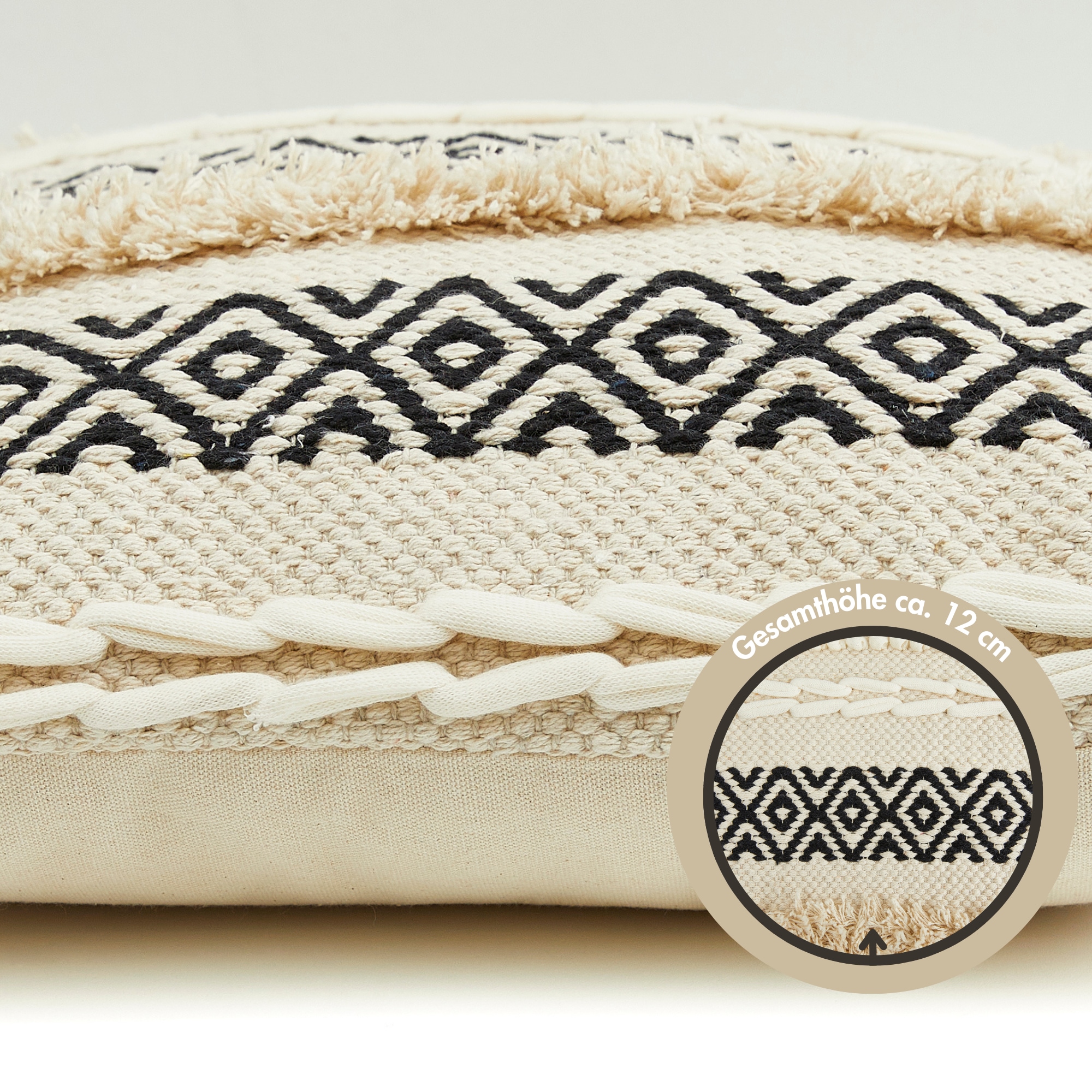 Andiamo Dekokissen »Livia« Ethnomuster, gestreift, Kissenhülle mit Füllung, eckig, 45x45 cm