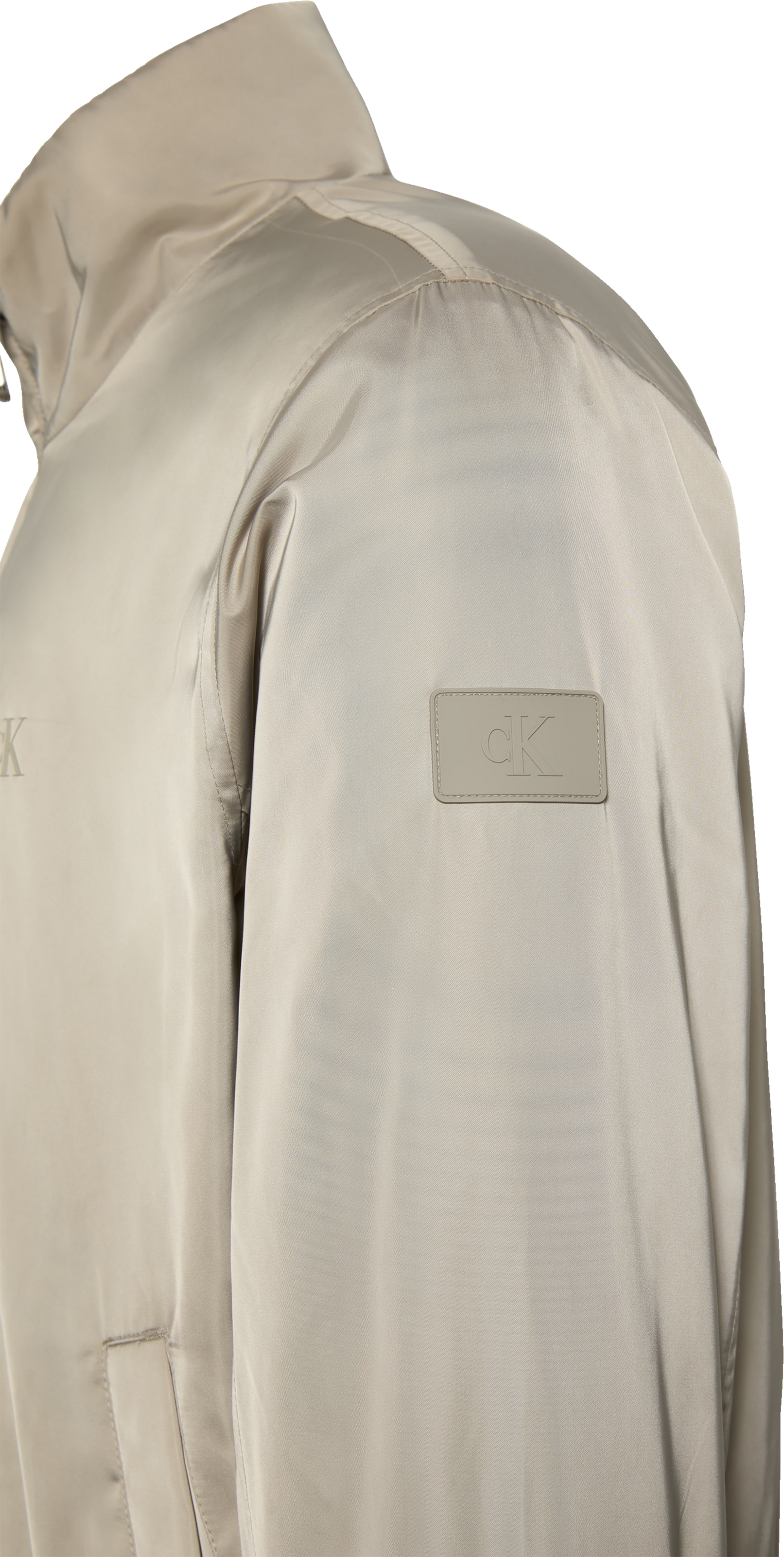 Calvin Klein Jeans Bomberjacke »LS PADDED HARRINGTON JACKET« ohne Kapuze Mit Rundhalsausschnitt mit Stehkragen