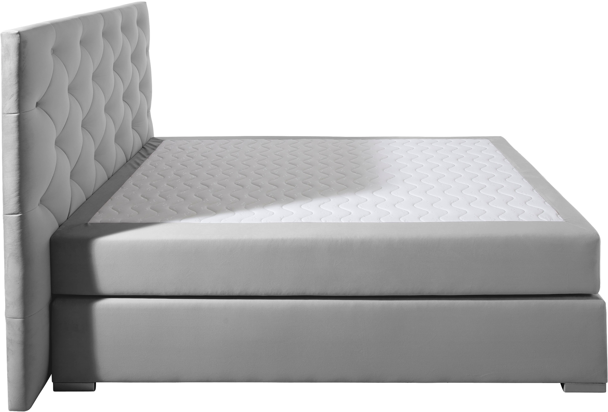 Home affaire Boxspringbett »Chalon, in verschiedenen Breiten« inkl. Topper, wahlweise in H2, H3 oder H4 erhältlich