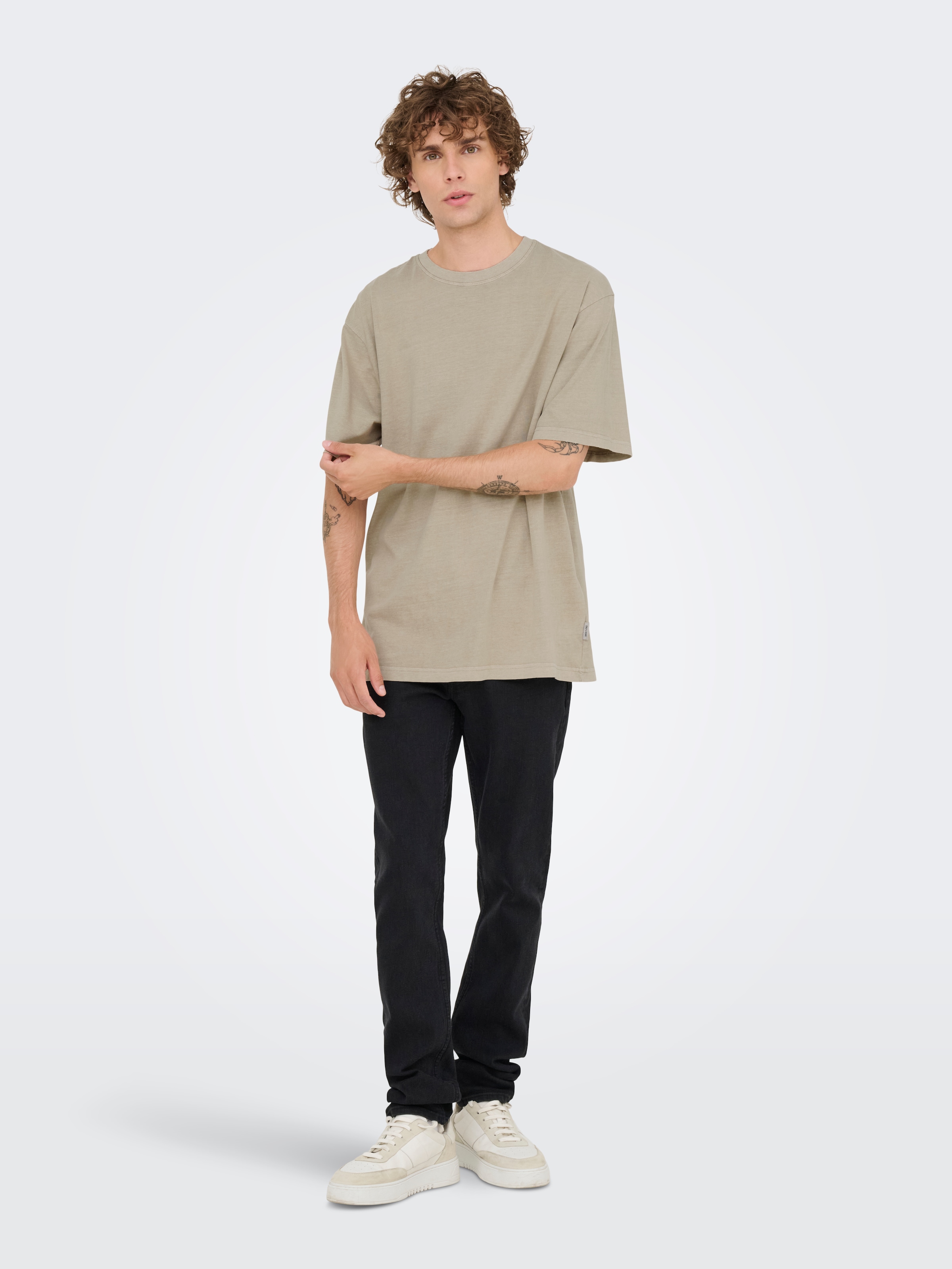 ONLY & SONS Shirt à col rond »ONSDISTRESS RLX SS TEE«