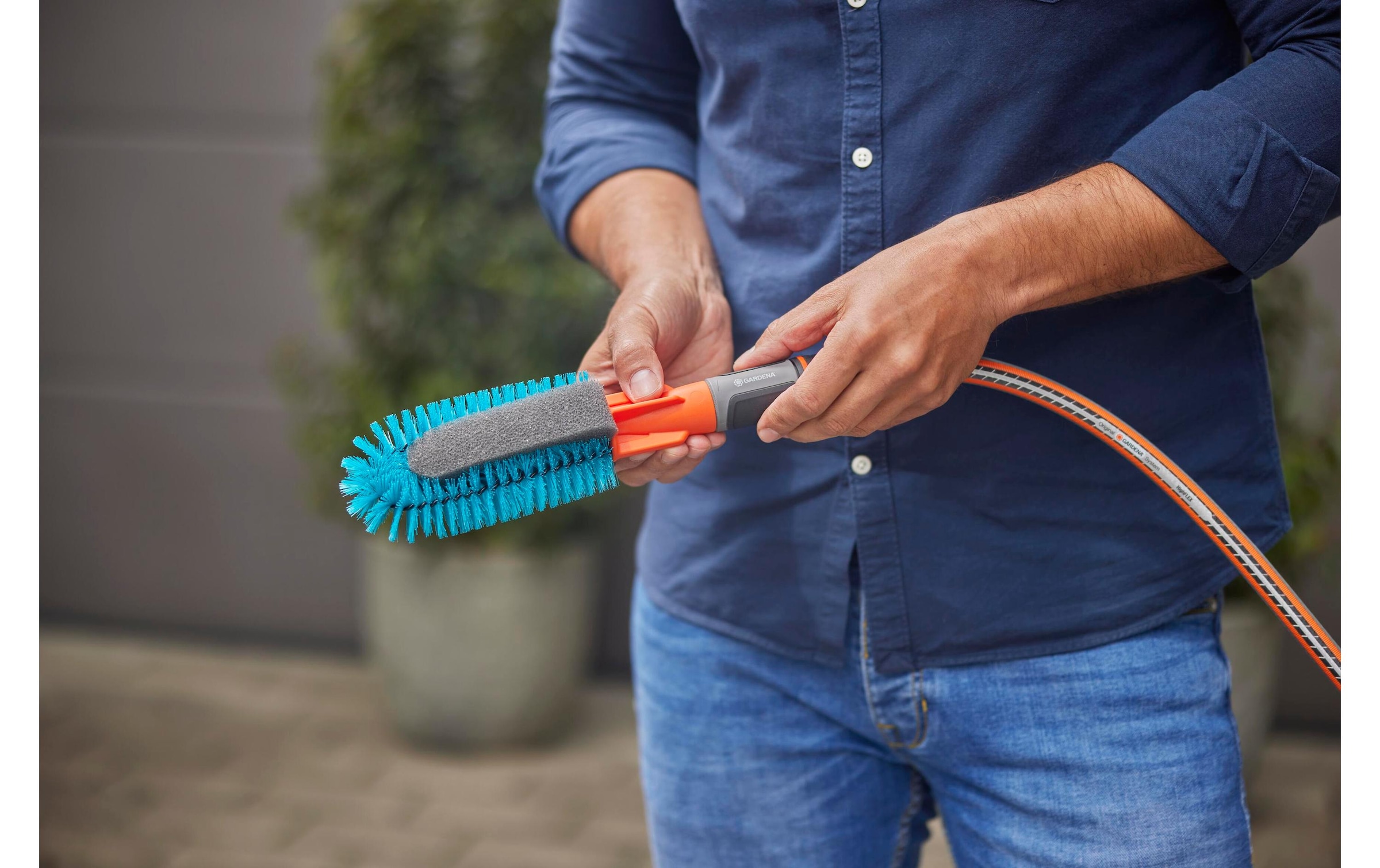 GARDENA Gartenpflege-Set »Fahrradbürste« ()