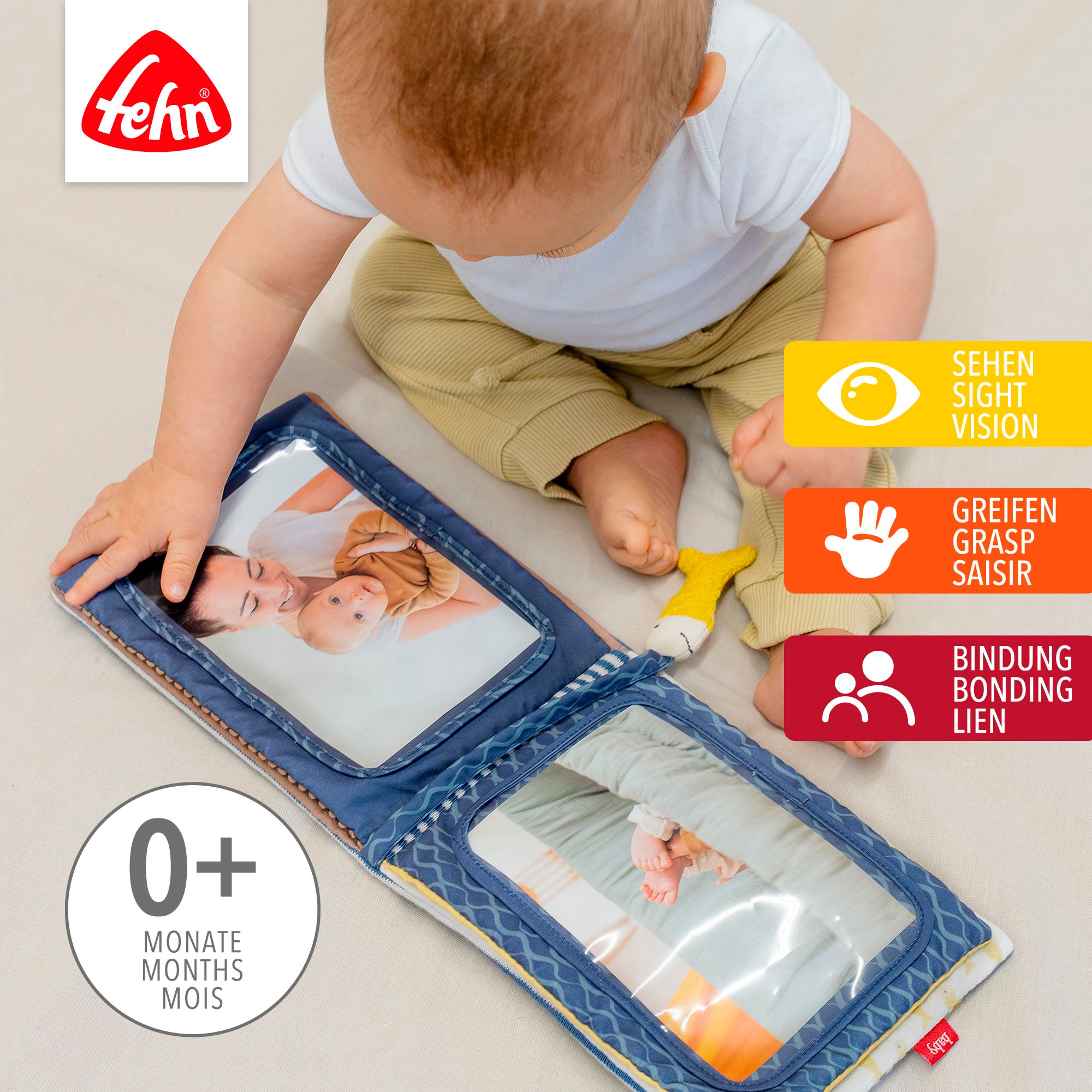 Fehn Greifspielzeug »Otter Theo, Fotoalbum Otter«