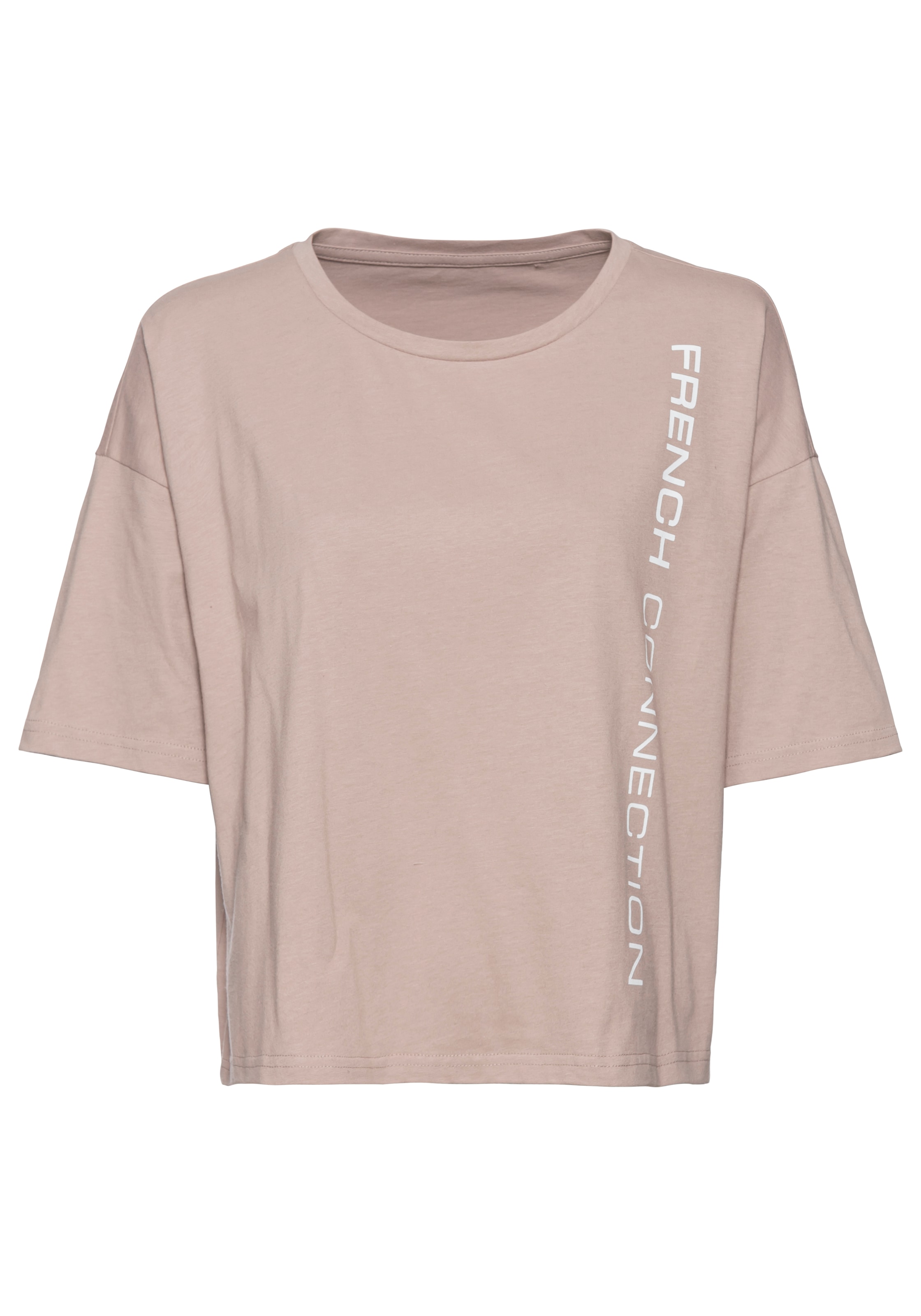 French Connection T-Shirt mit weiten Ärmeln und Logodruck