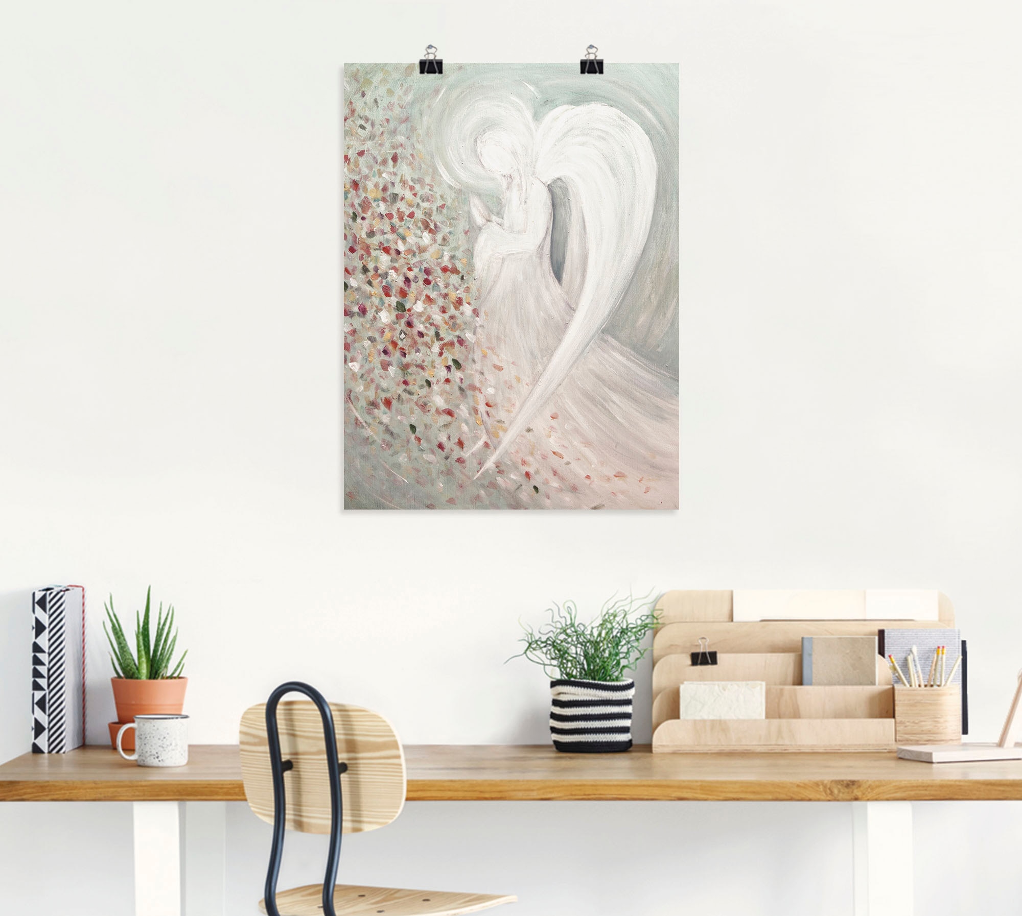 Artland Fresque murale »Engelbild I« 1 cuis tlg. als Leinwandbild, Poster in verschied. Grössen