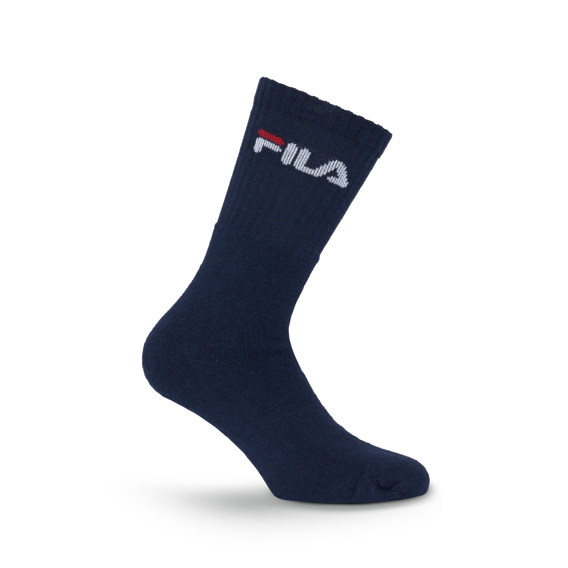 Fila Chaussettes de tennis »UNISEX CREW TENNIS FULL TERRY SOCKS« 3 paires,  avec zones de renforcement des charges,