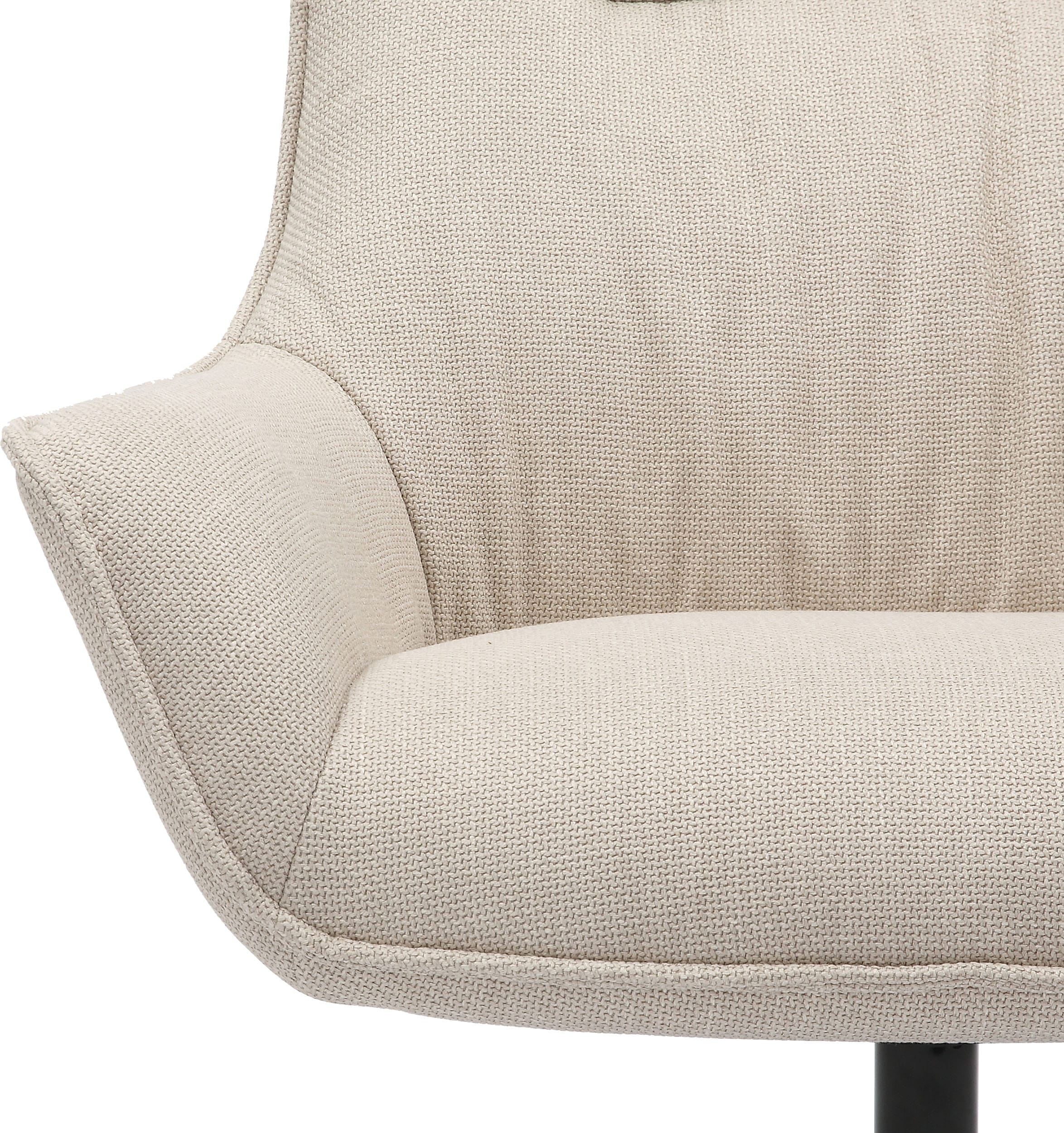 SalesFever Fauteuil pivotant »Drehsessel für stilvolles Sitzen« Sitzfläche mit Taschenfederkern