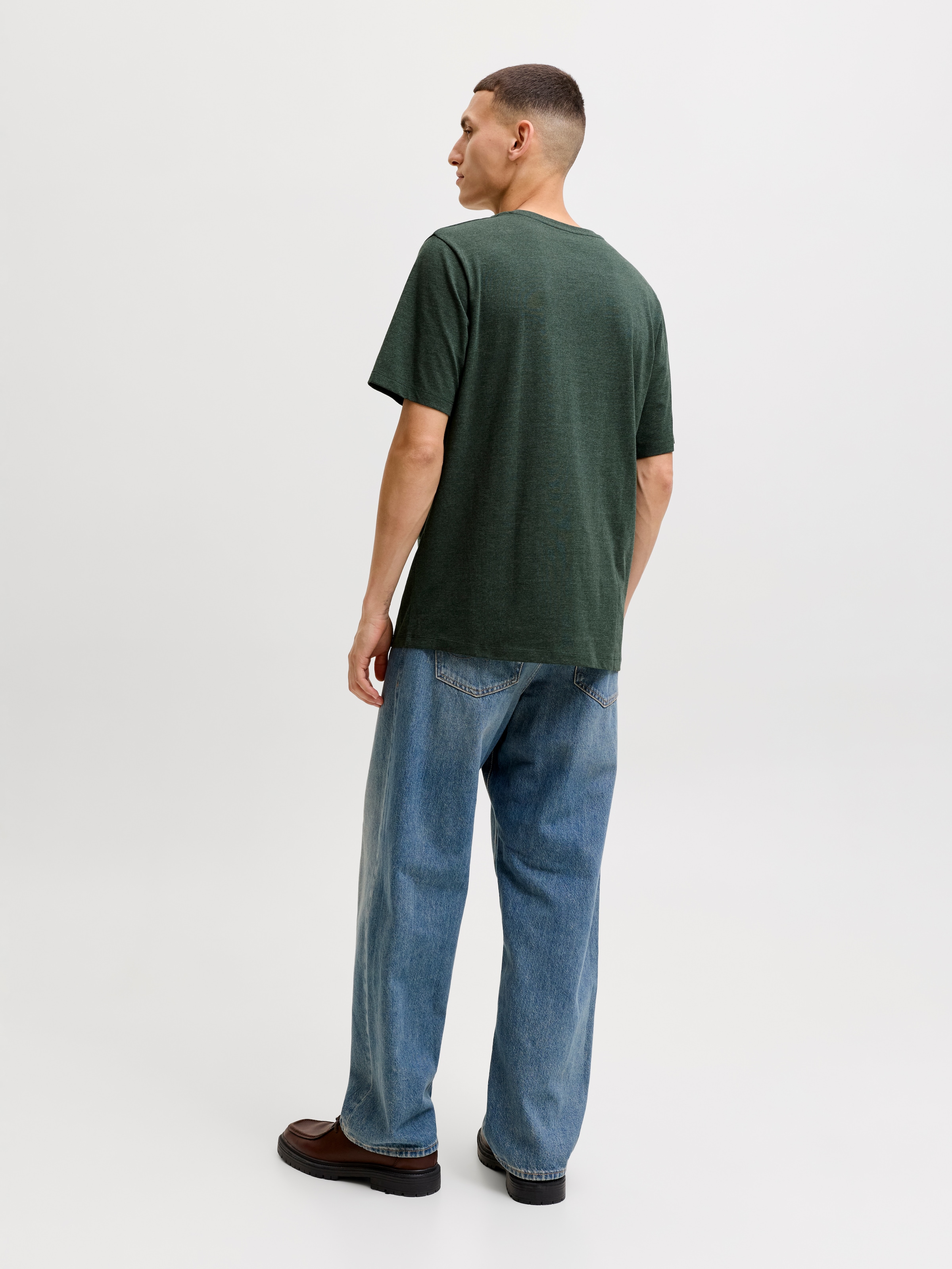 Jack & Jones T-shirt »JJELOGO TEE SS O-NECK 2 COL AW26 SN« coton, coupe régulière