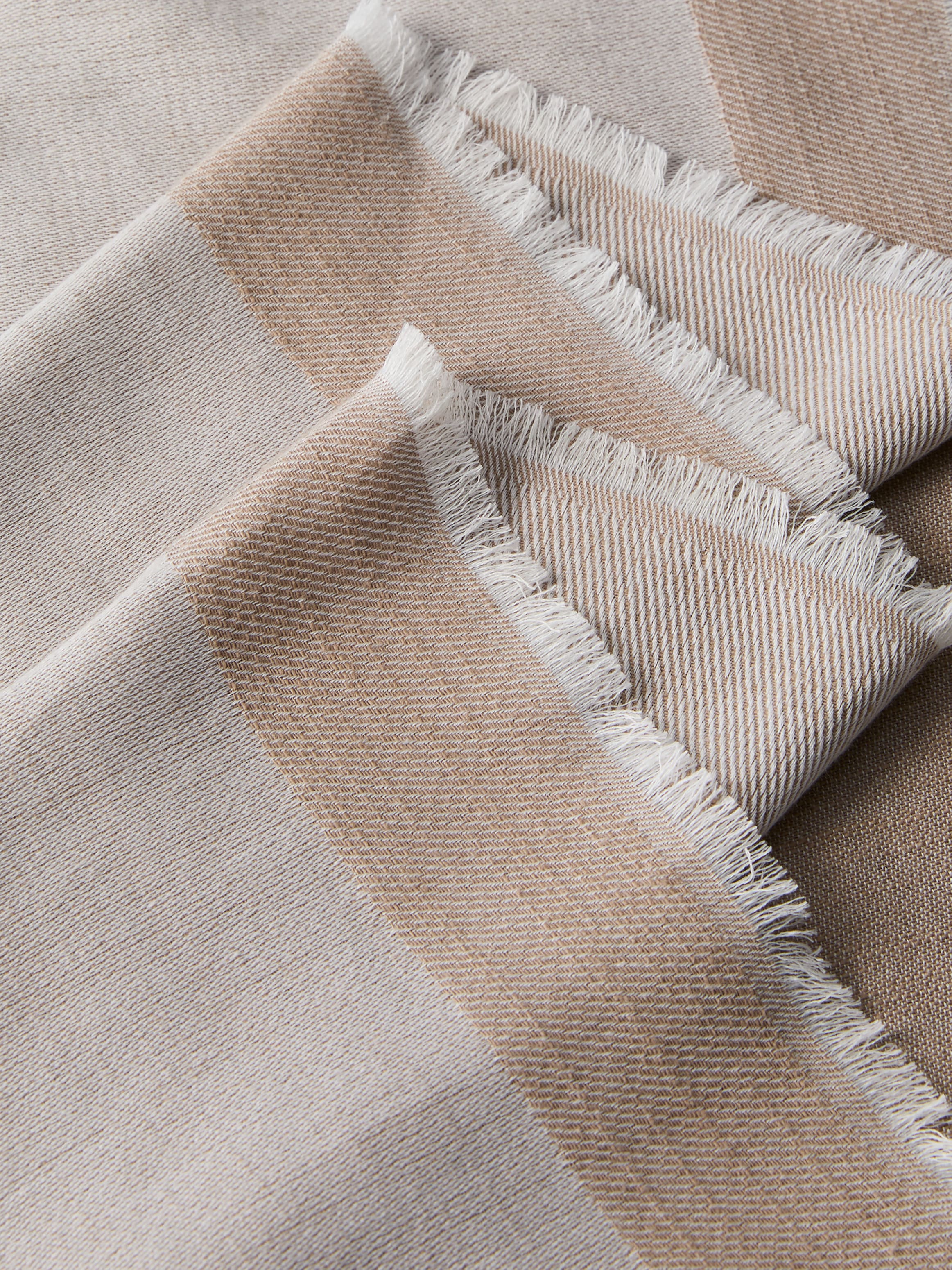 Calvin Klein Foulard de mode »CALVIN CHAMBRAY SQUARE SCARF« Mit Markenlabelemblem