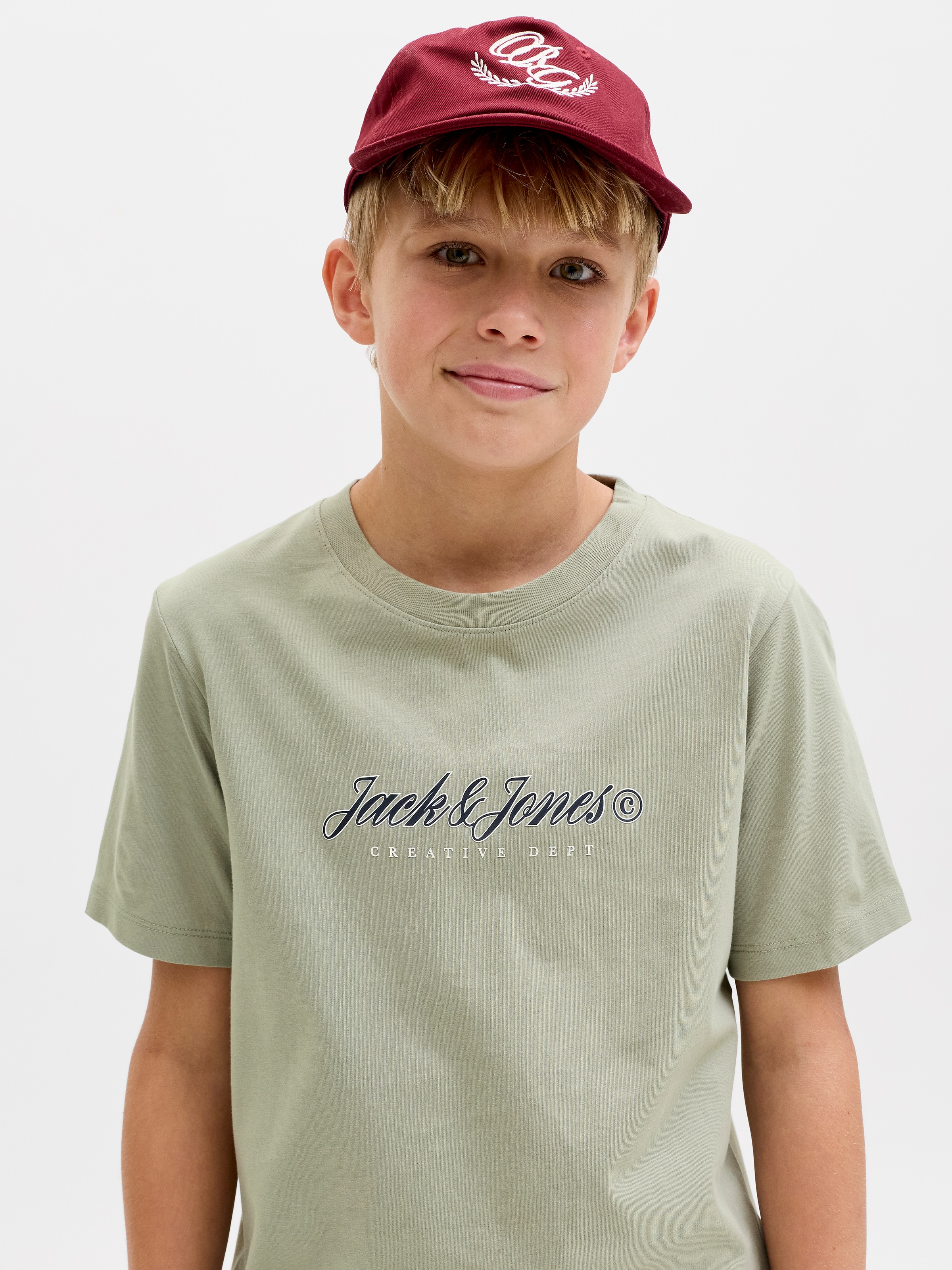 Jack & Jones Junior T-Shirt »JORMONTAUK TYPE FRONT TEE CN JNR«