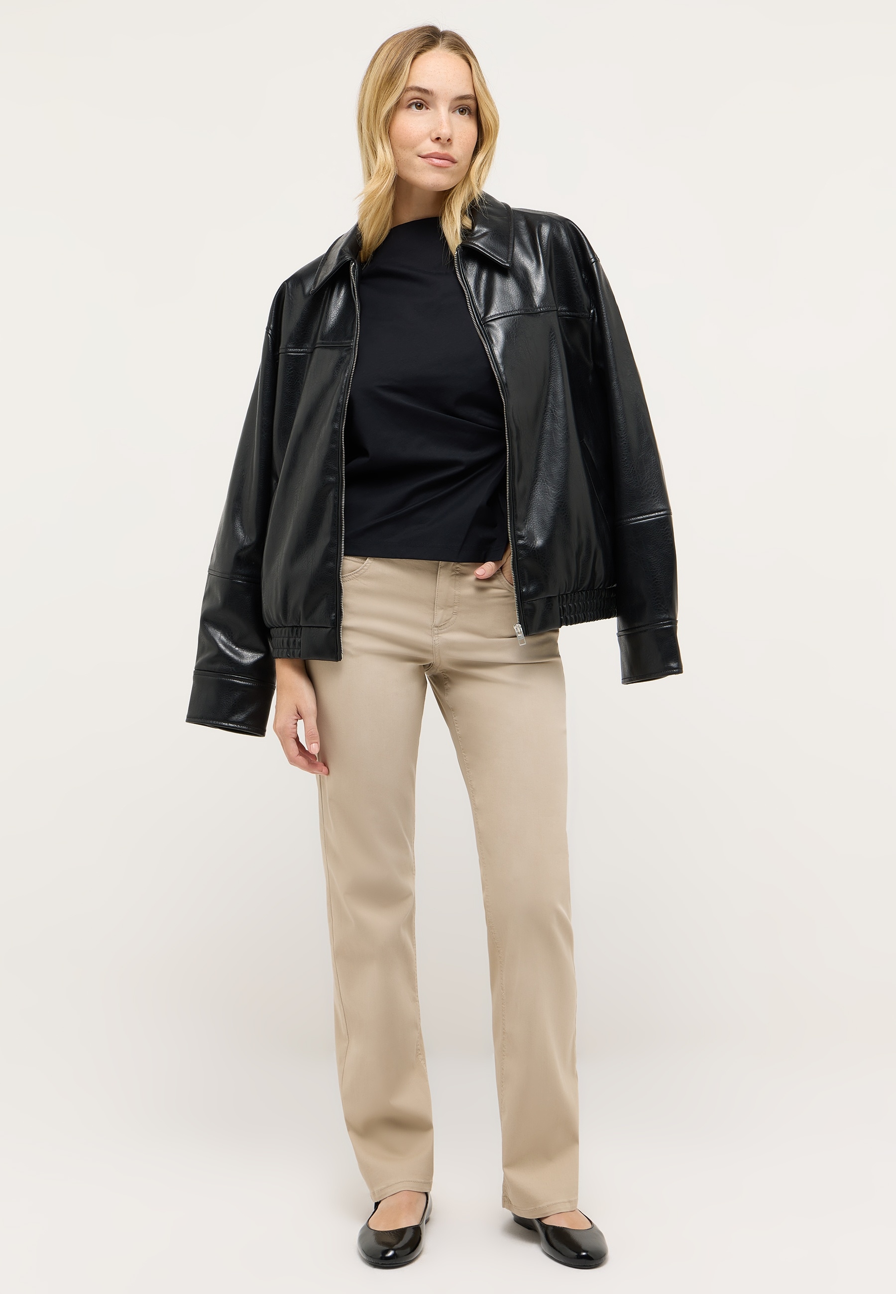 ANGELS Jeans droit »Lara« Wide Leg